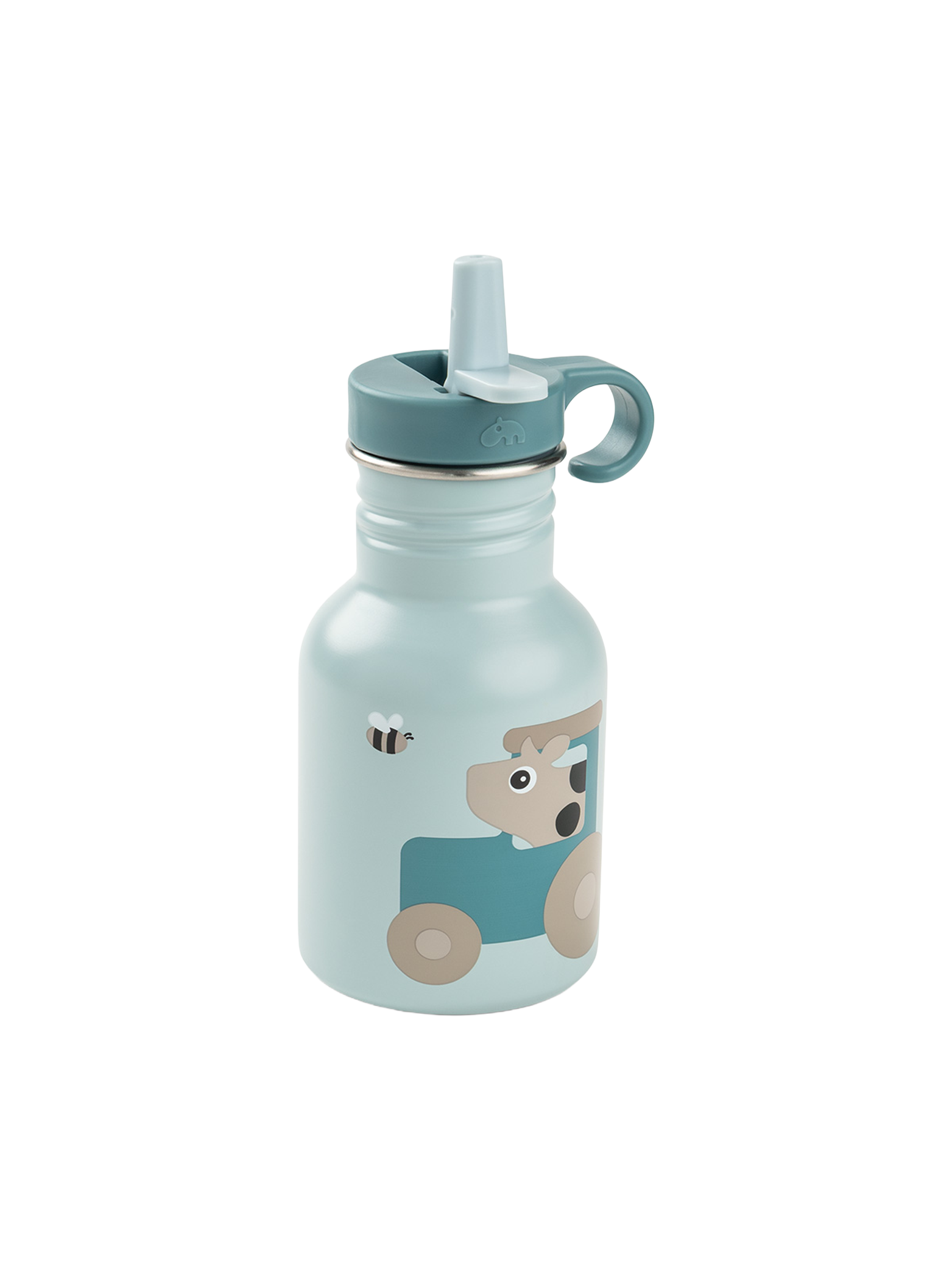 DbD Metal bottle 350ml - Tiny Farm Blue