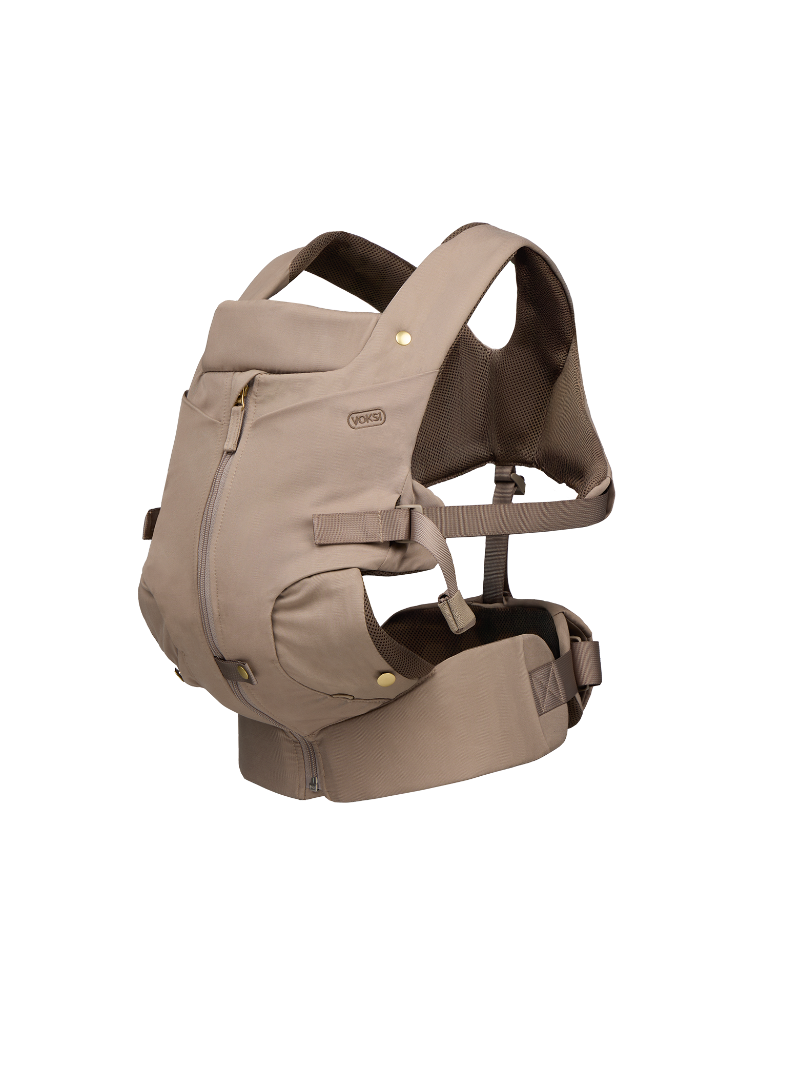 Voksi Huddle Zip Baby Carrier - Clay