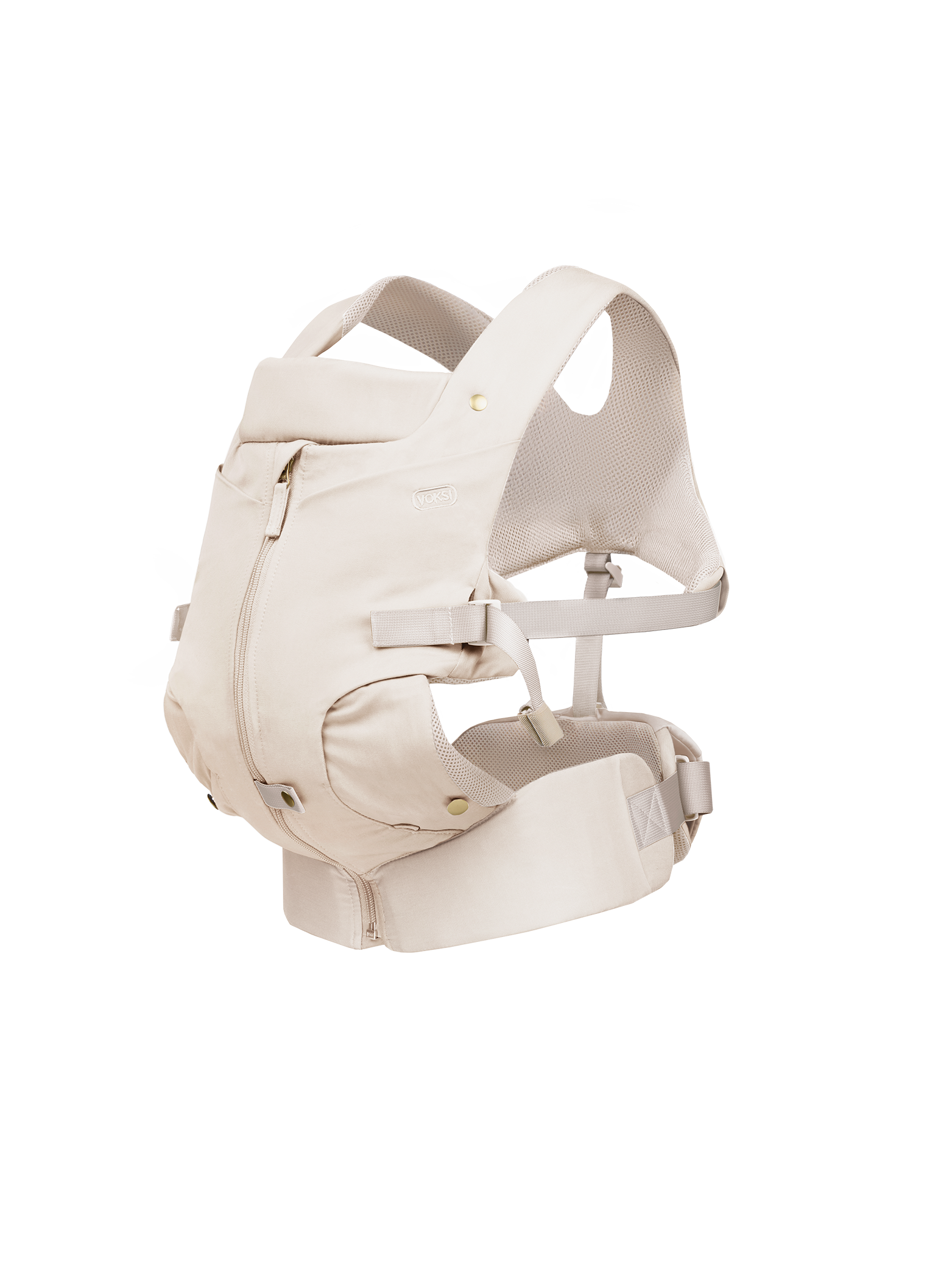 Voksi Huddle Zip Baby Carrier - Cream