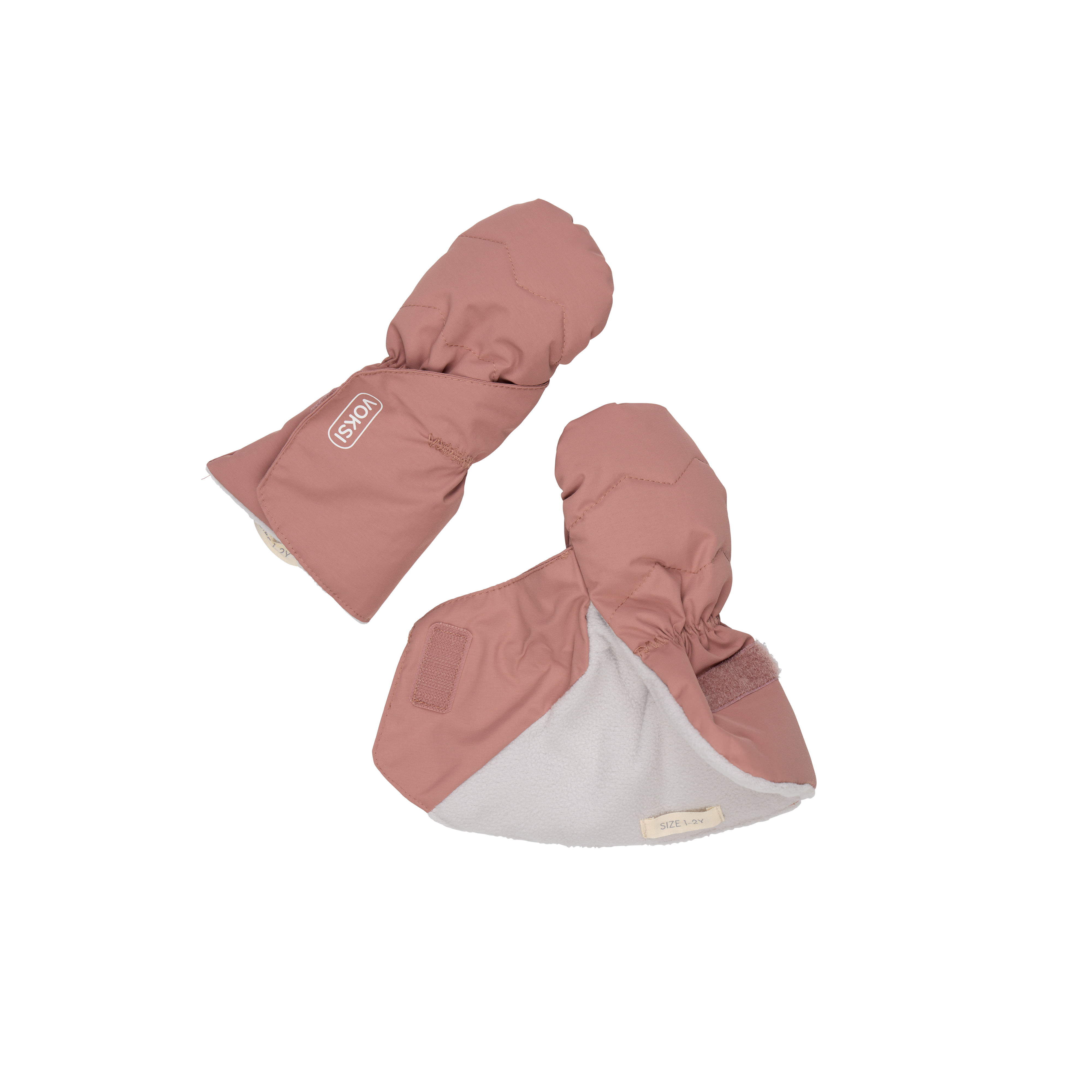Voksi Baby Mittens - Blush Pink