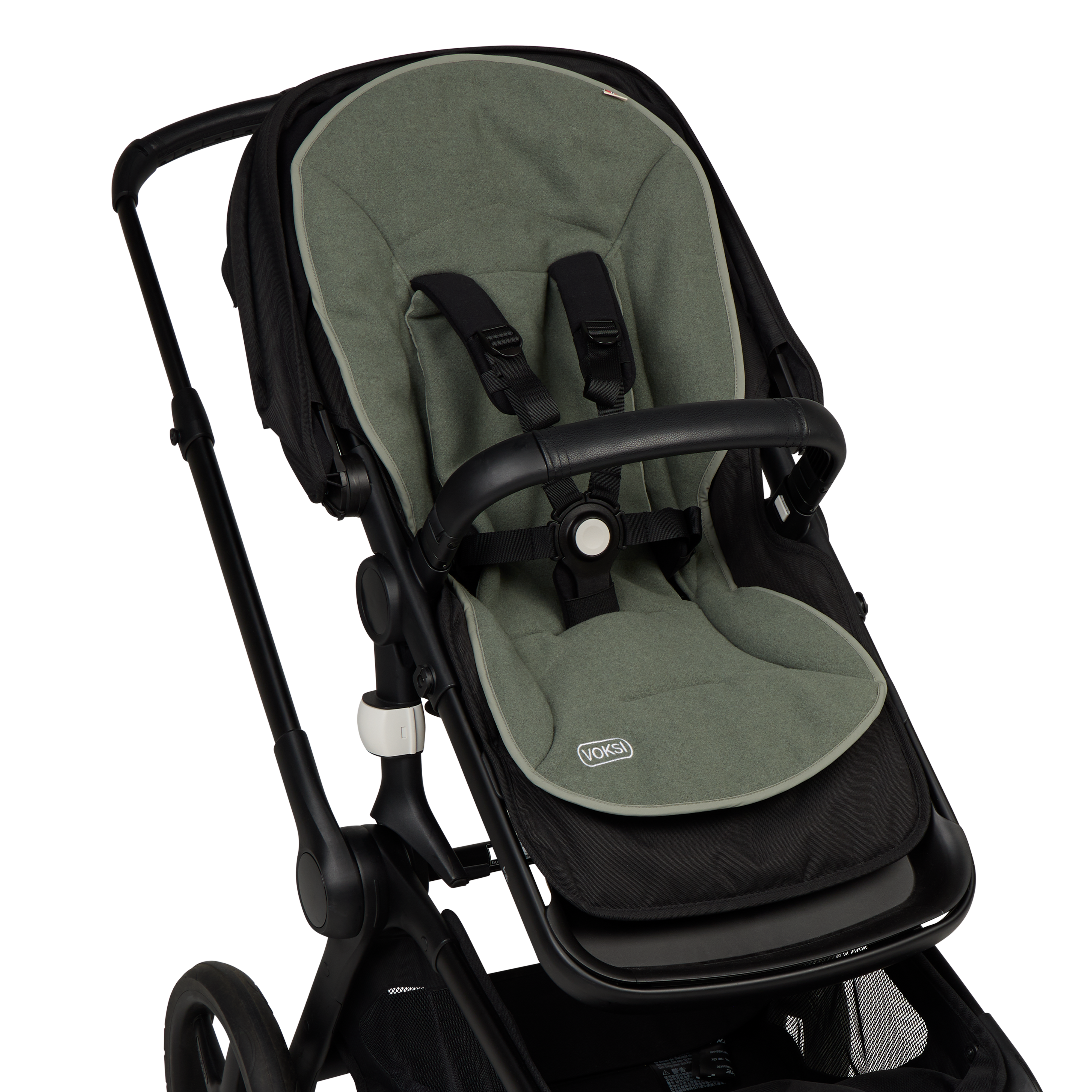 Voksi Wool Stroller Inlay - Meadow Green