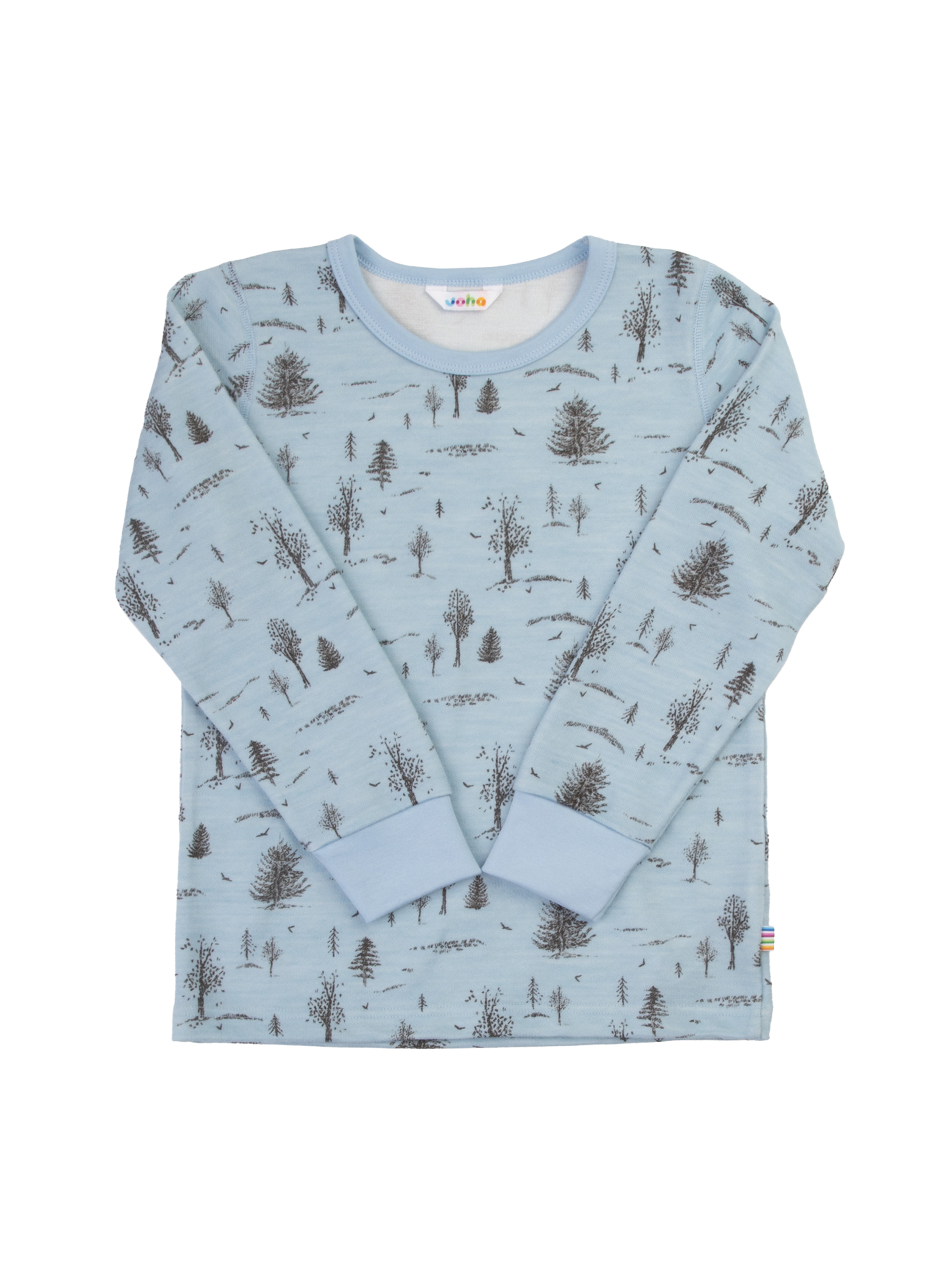 Joha Blouse Long Sleeve - Blue