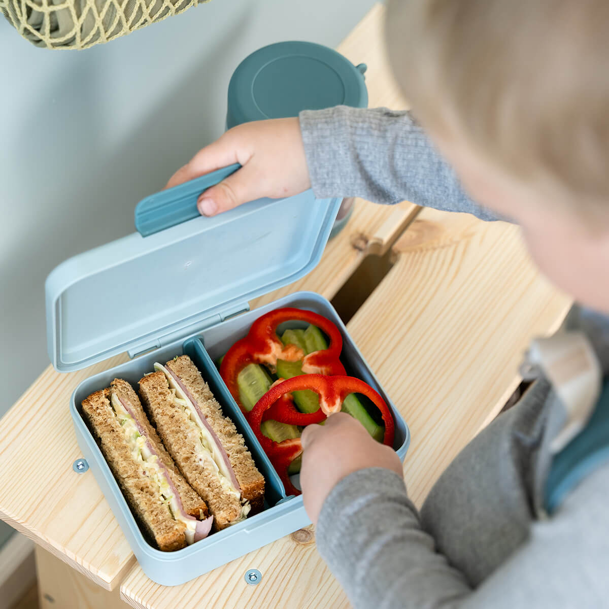 Lunch box w/divider