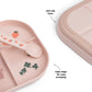 Foodie compartment plate