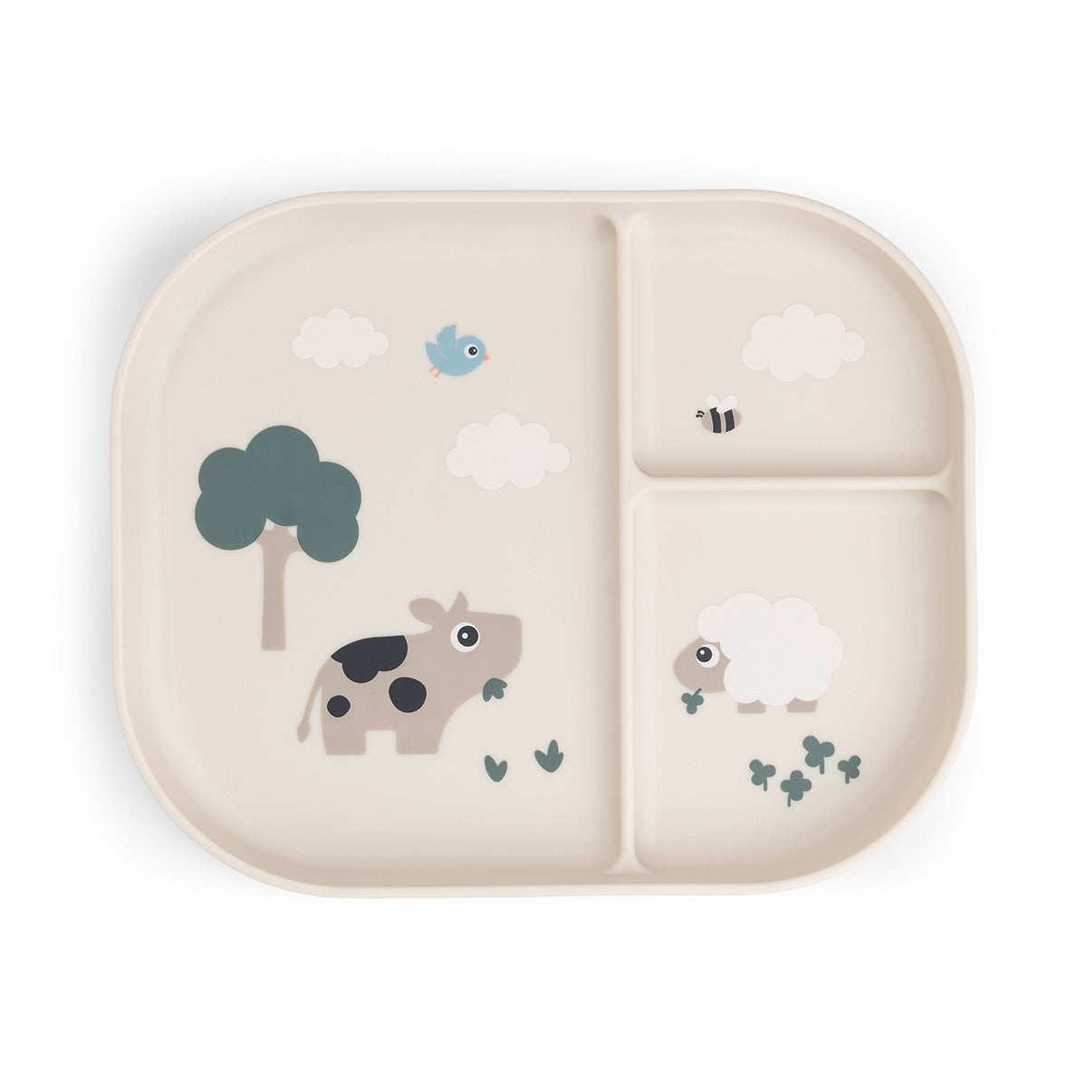 Foodie compartment plate