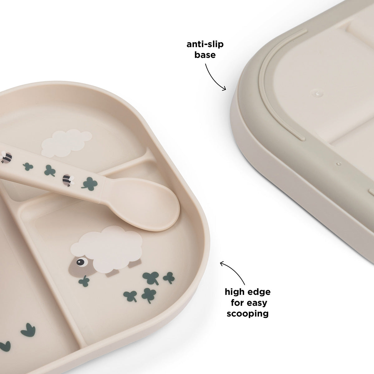 Foodie compartment plate