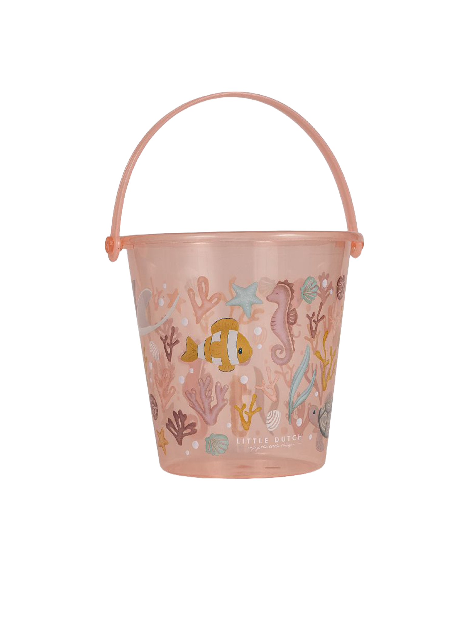 Little Dutch Shell Bucket - Ocean Dreams Pink