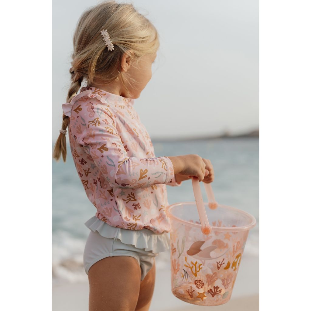 Little Dutch Shell Bucket - Ocean Dreams Pink