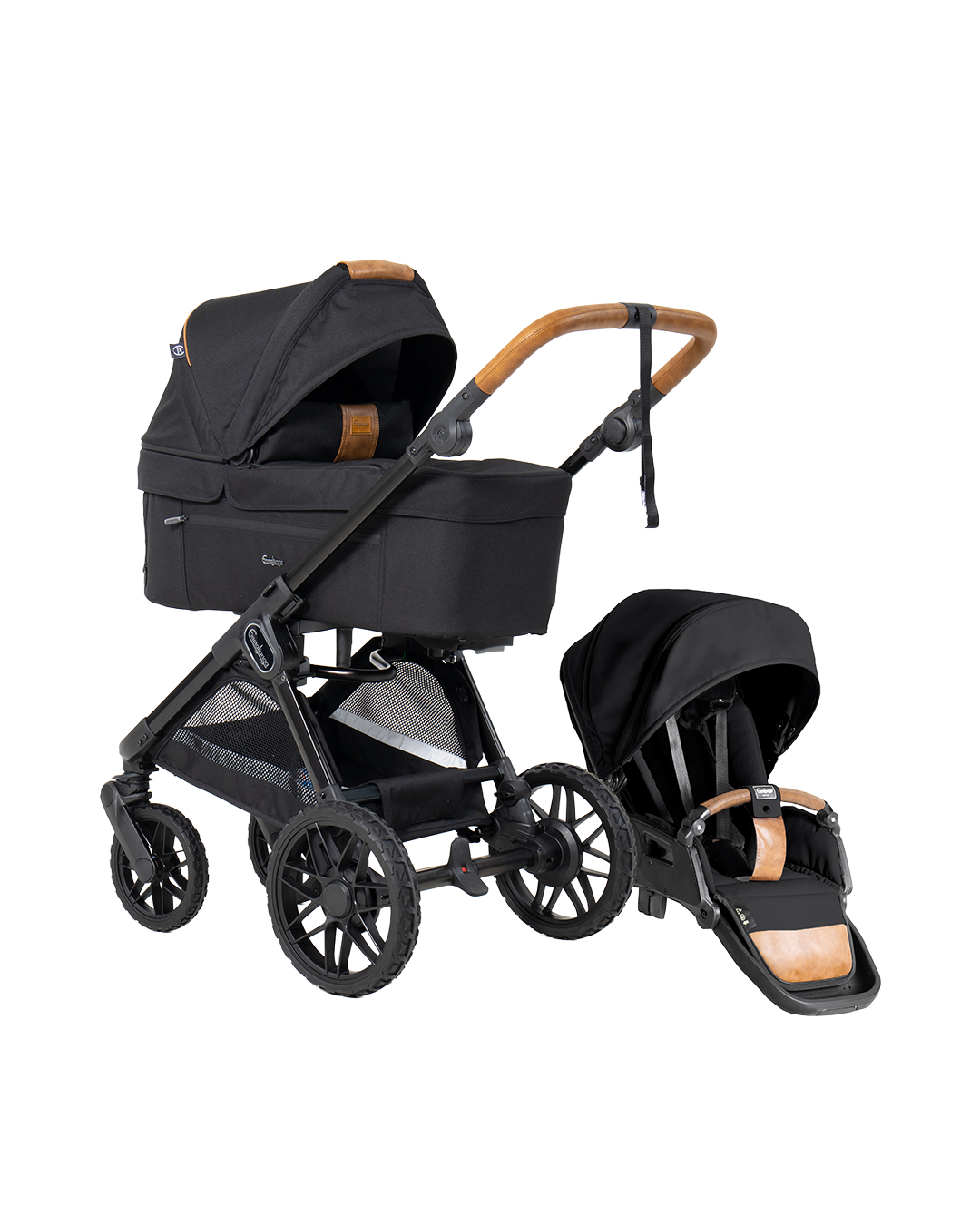 Emmaljunga Sento Pro Flat+ - Outdoor Black