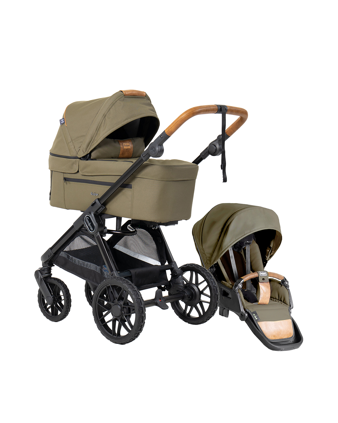 Emmaljunga Sento Pro Flat+ - Outdoor Olive