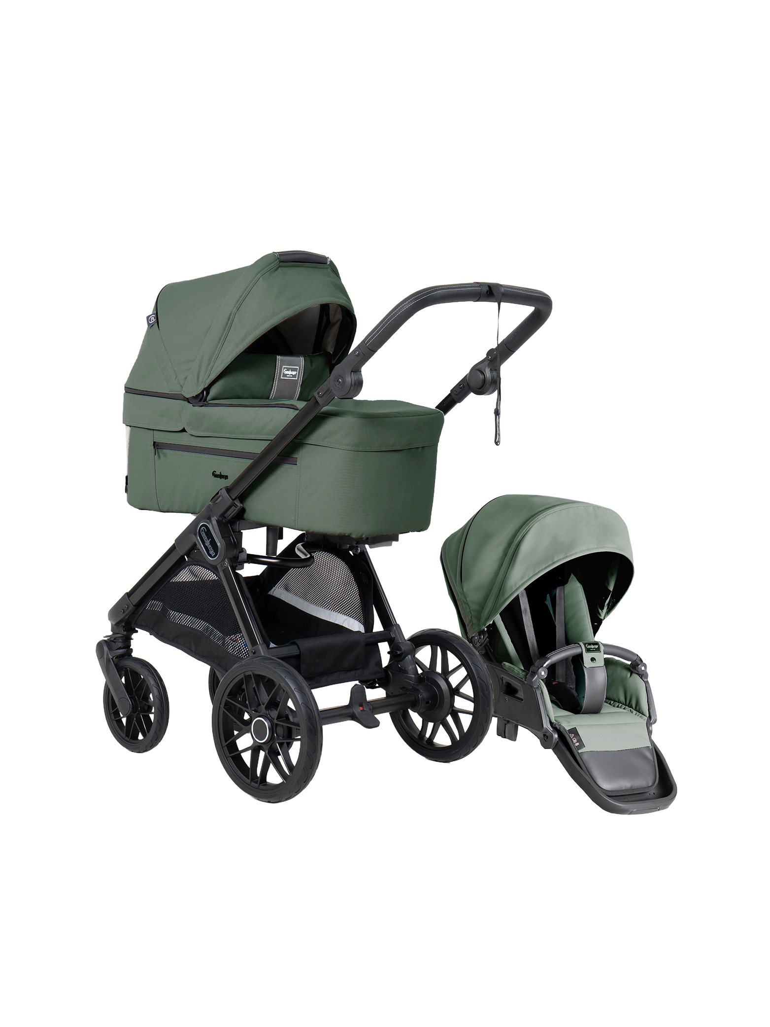 Emmaljunga Sento Pro Flat+ - Urban Green