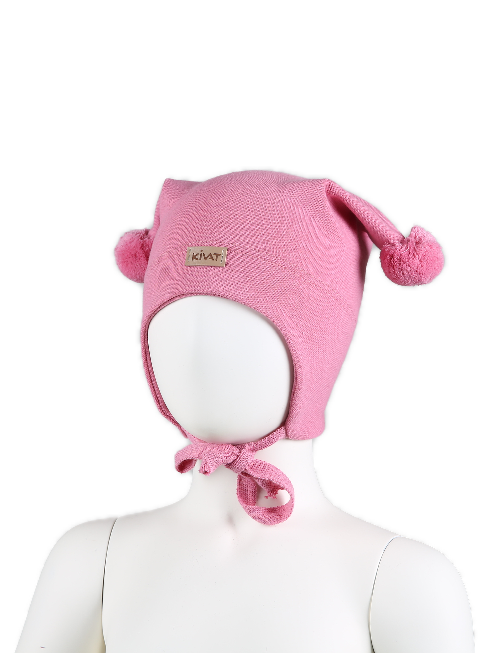 Kivat Knytelue m/kivatlogo - Heather Pink