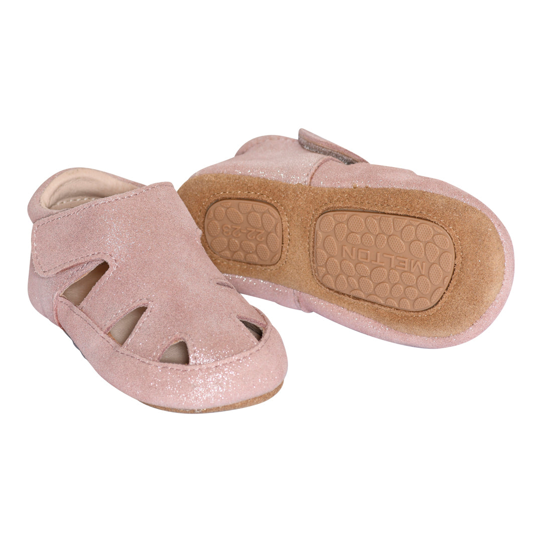 Melton Sandal leather slippers