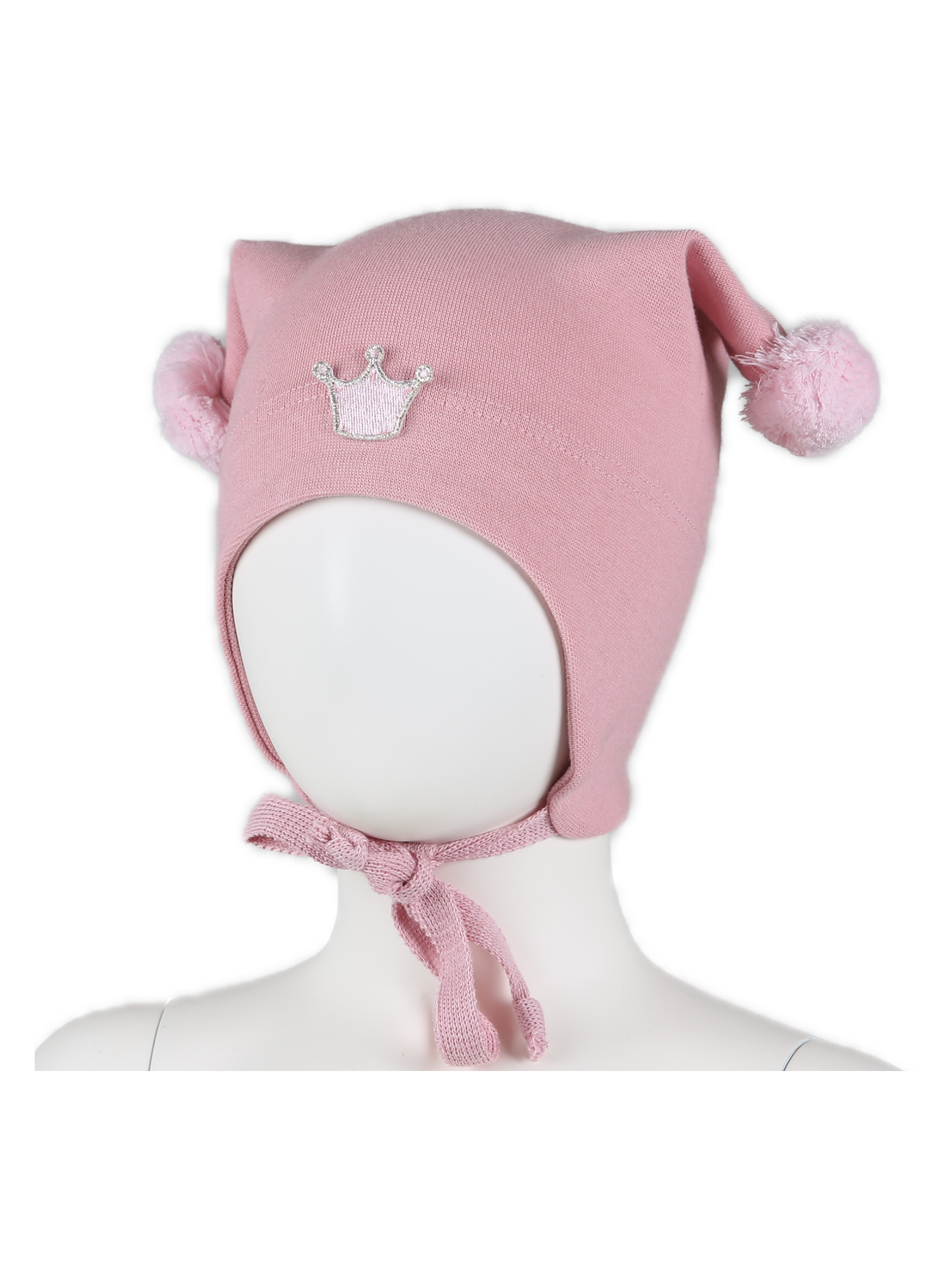 Kivat Knytelue m/krone - Vintage Pink