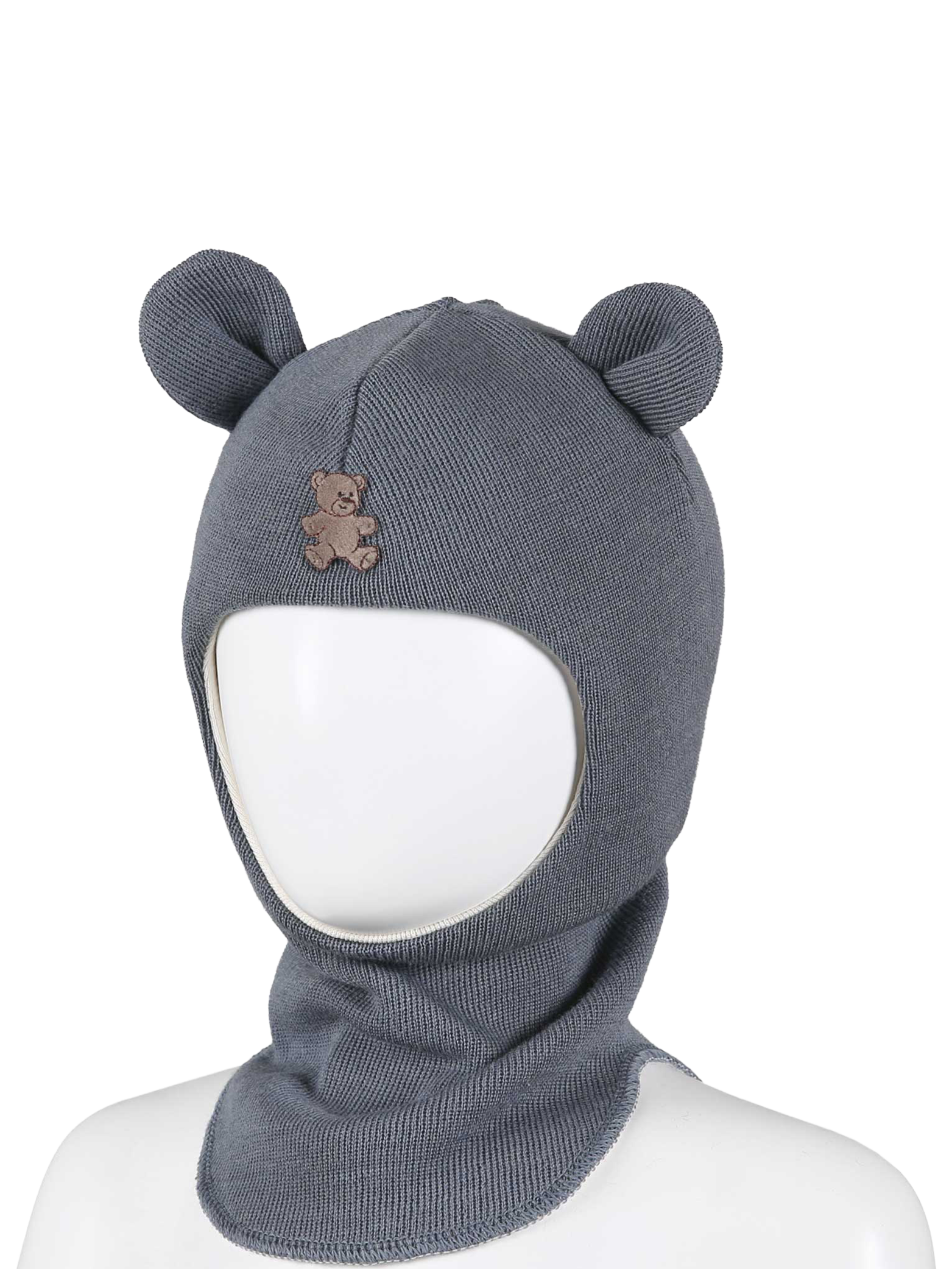 Kivat Balaclava ull - Slate Grey