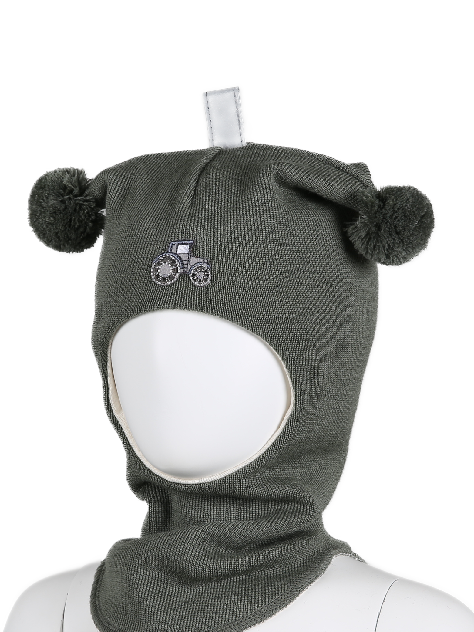 Kivat Balaclava ull - Green