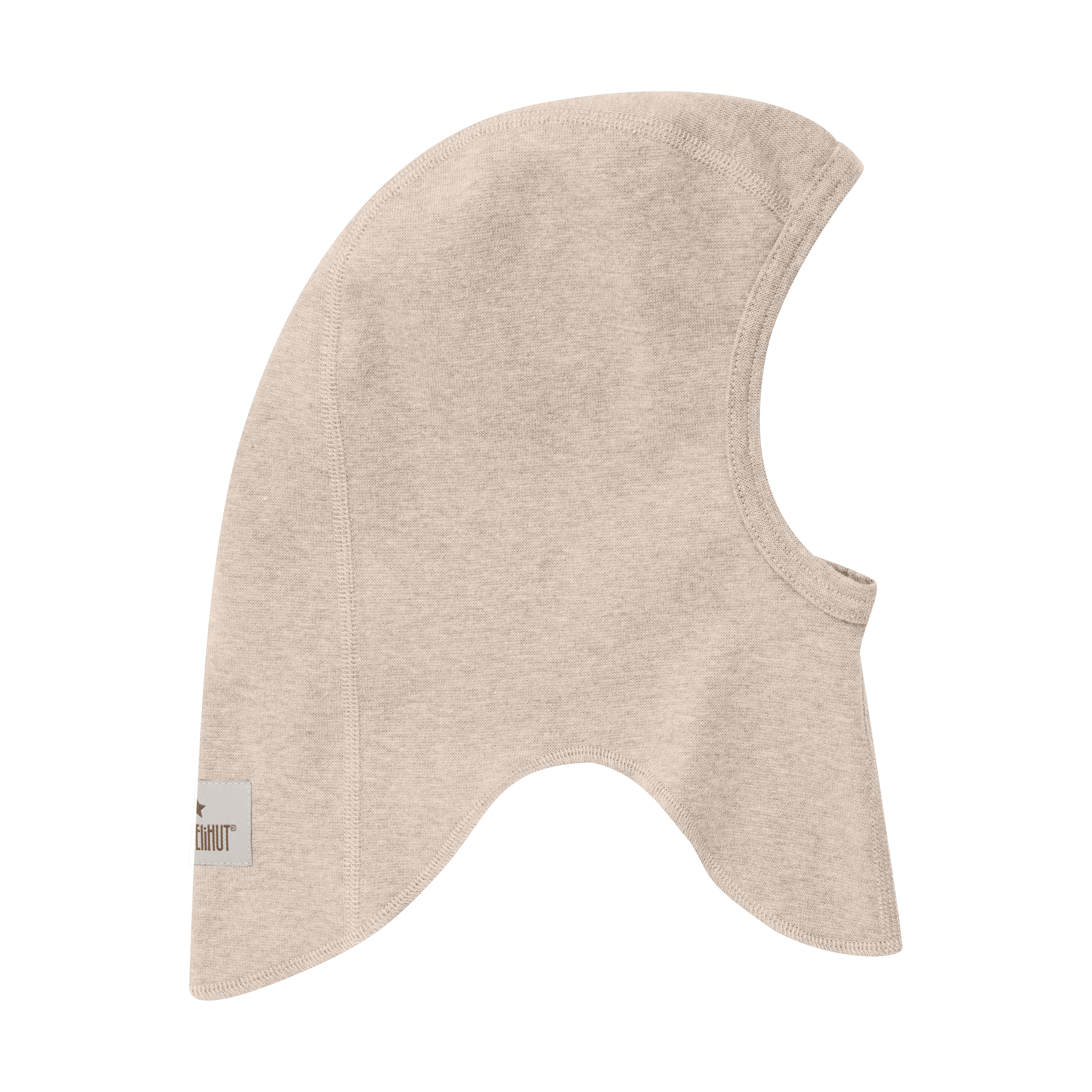 Balaclava Cotton Rib - Camel Melange