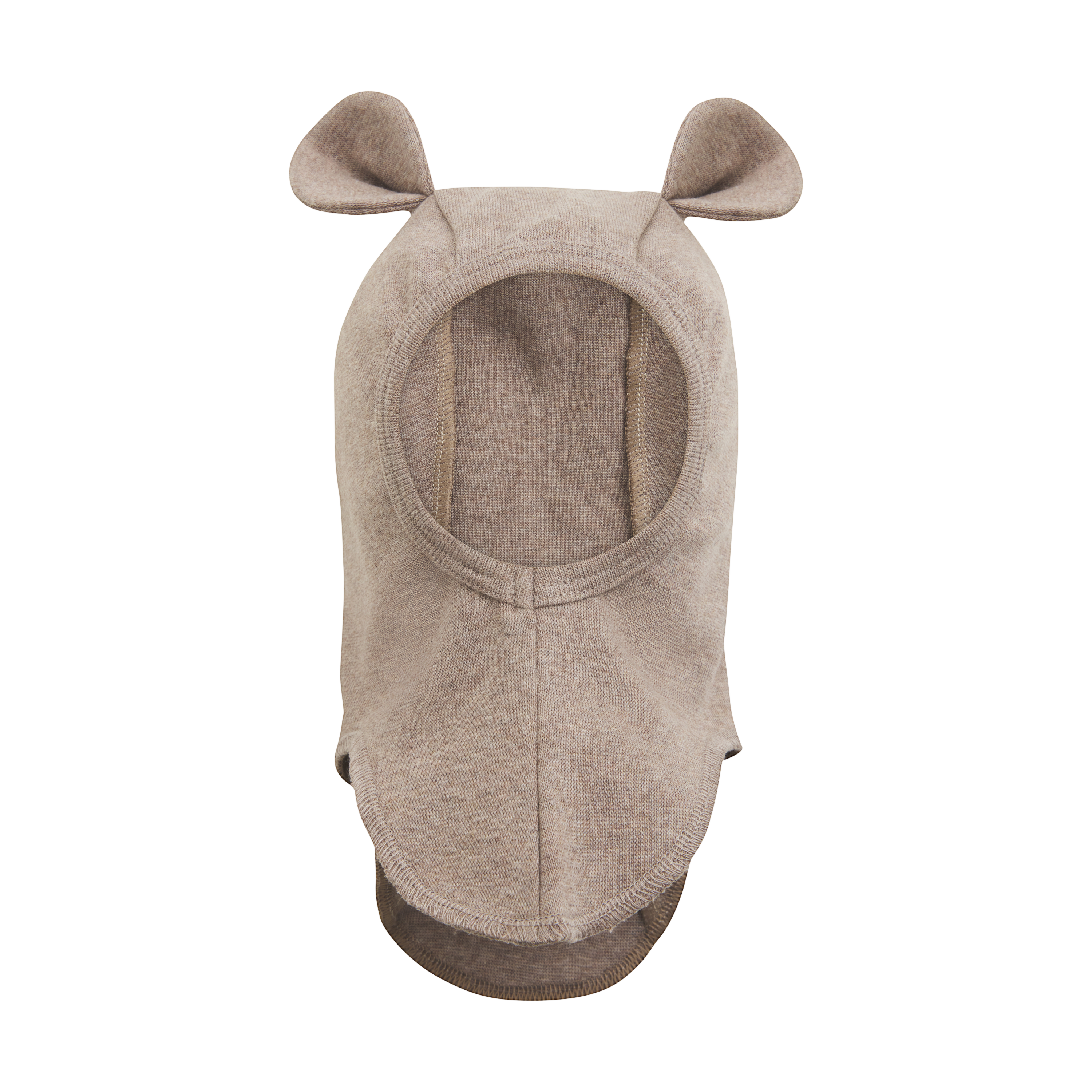 Balaclava Ears Cotton Rib - Savannah Melange
