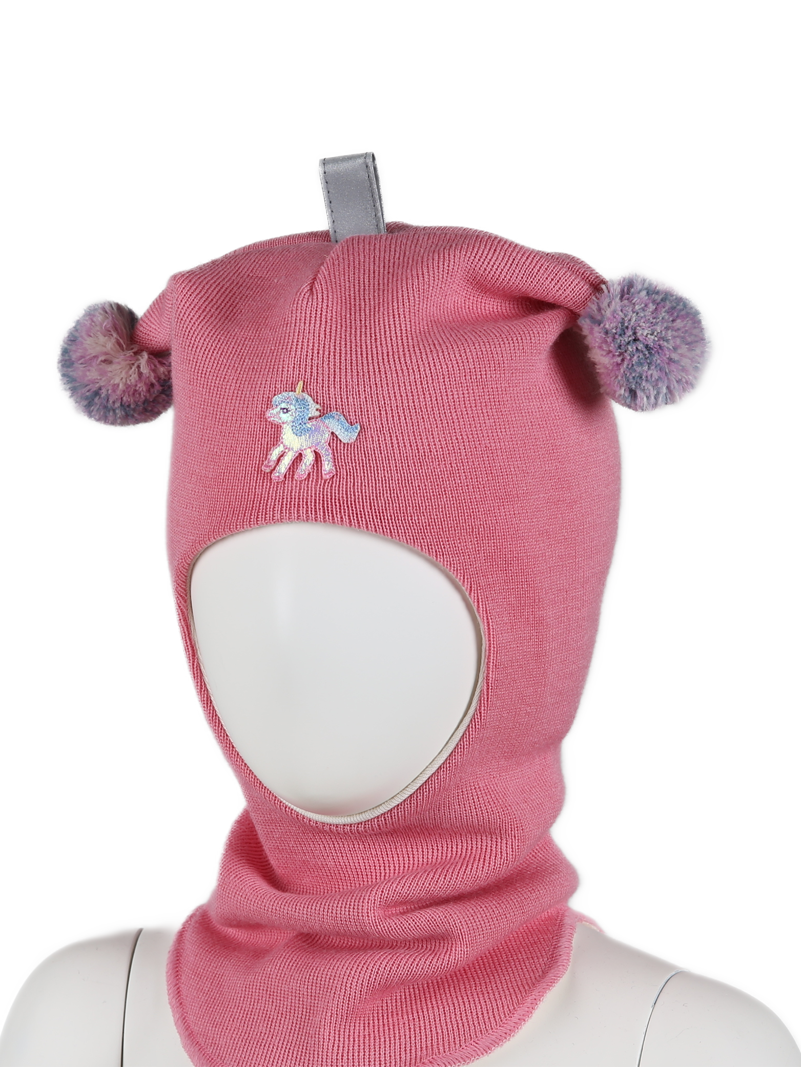 Kivat Balaclava ull - Candy Pink