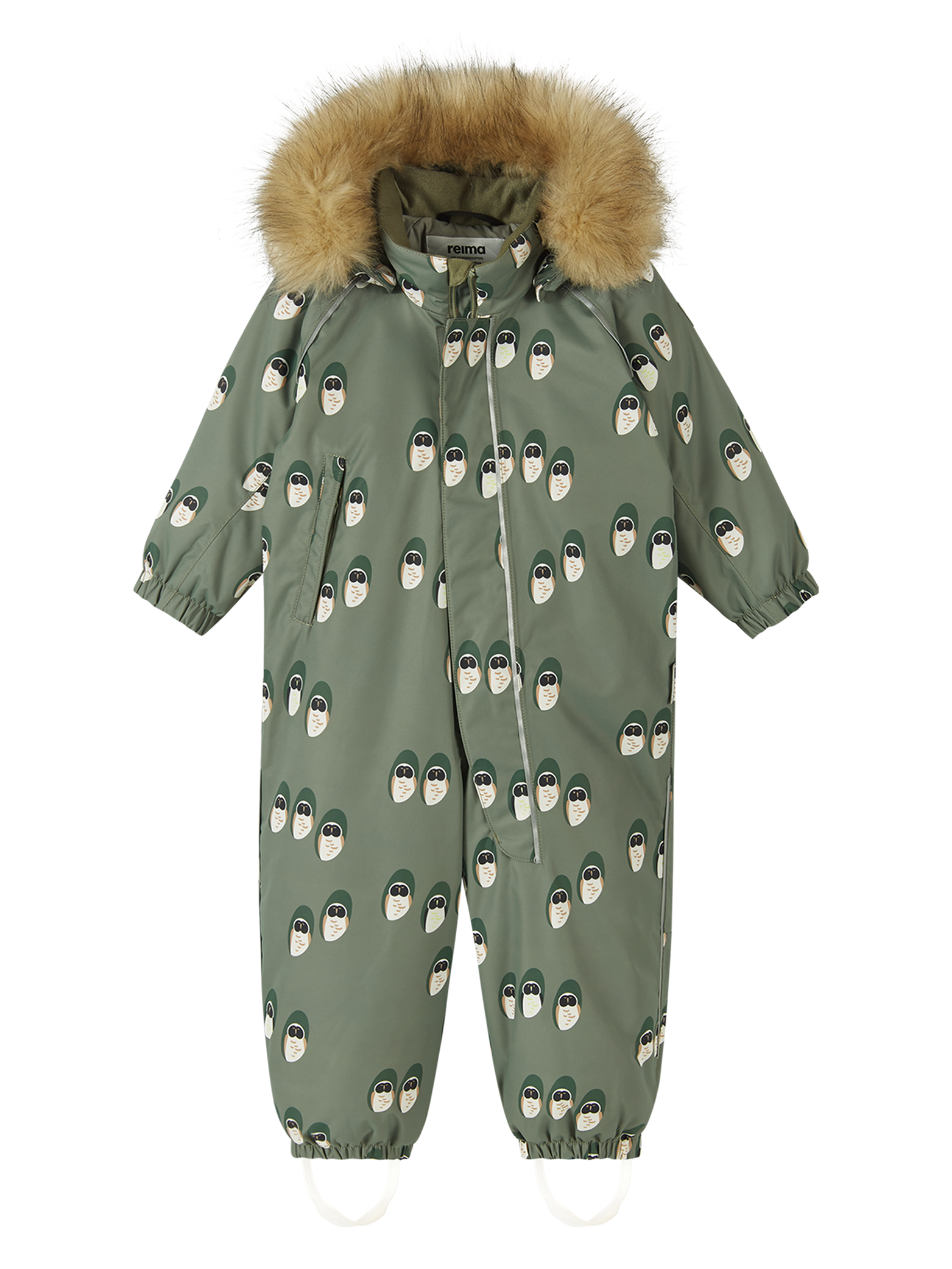 Reima Lappi Winter Overall - Greyish Green