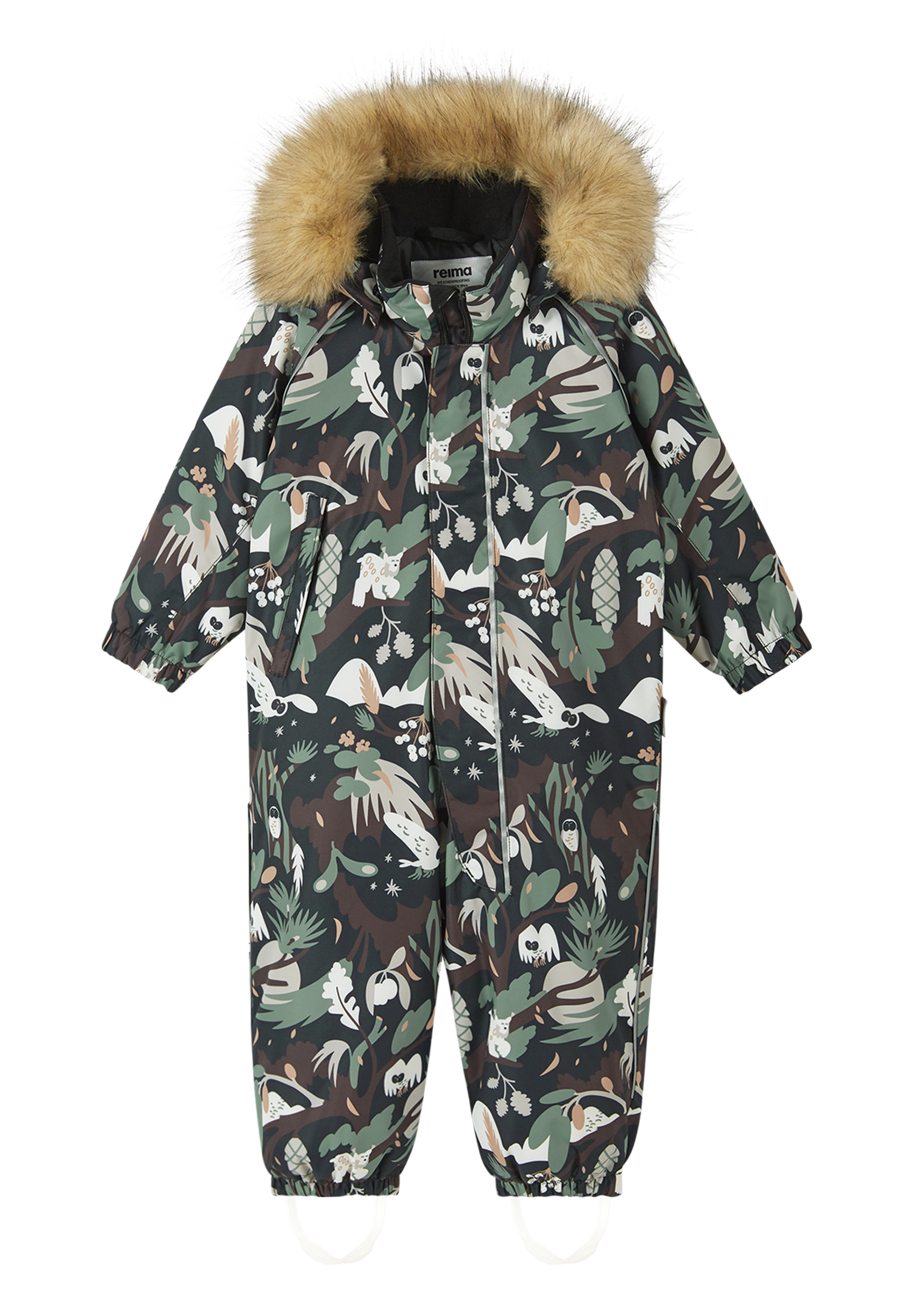Reima Lappi Winter Overall - Black