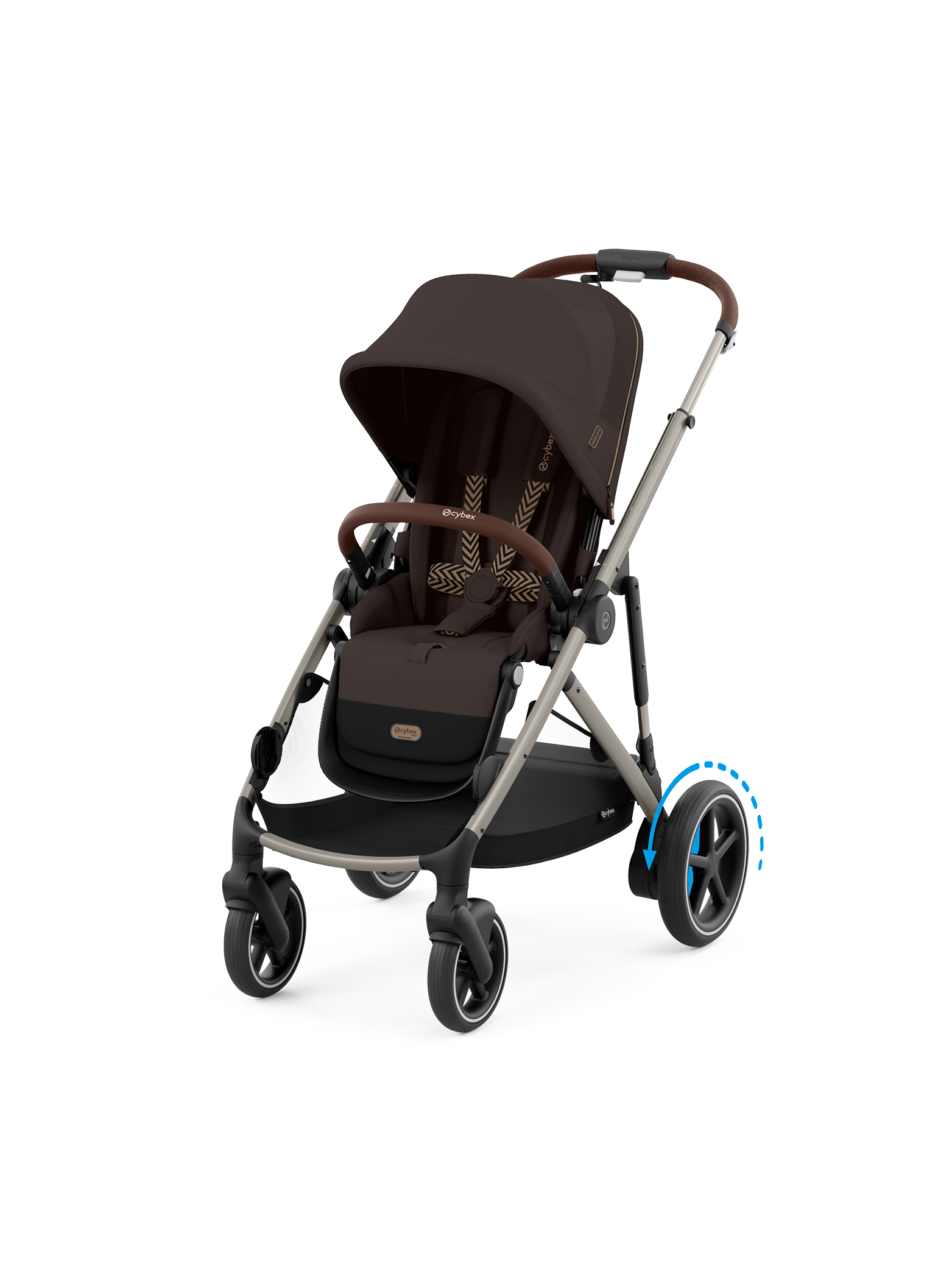 Cybex E-Gazelle S - Chocolate Brown