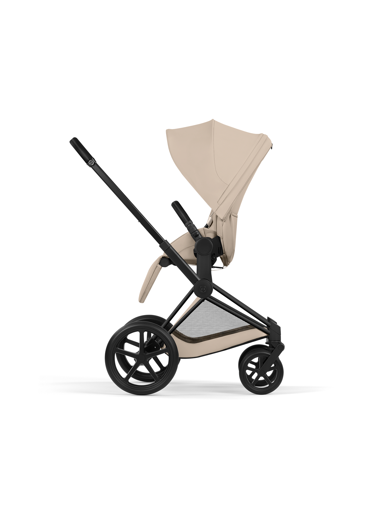 Cybex Priam inkl liggedel - Matt Black/Cozy Beige