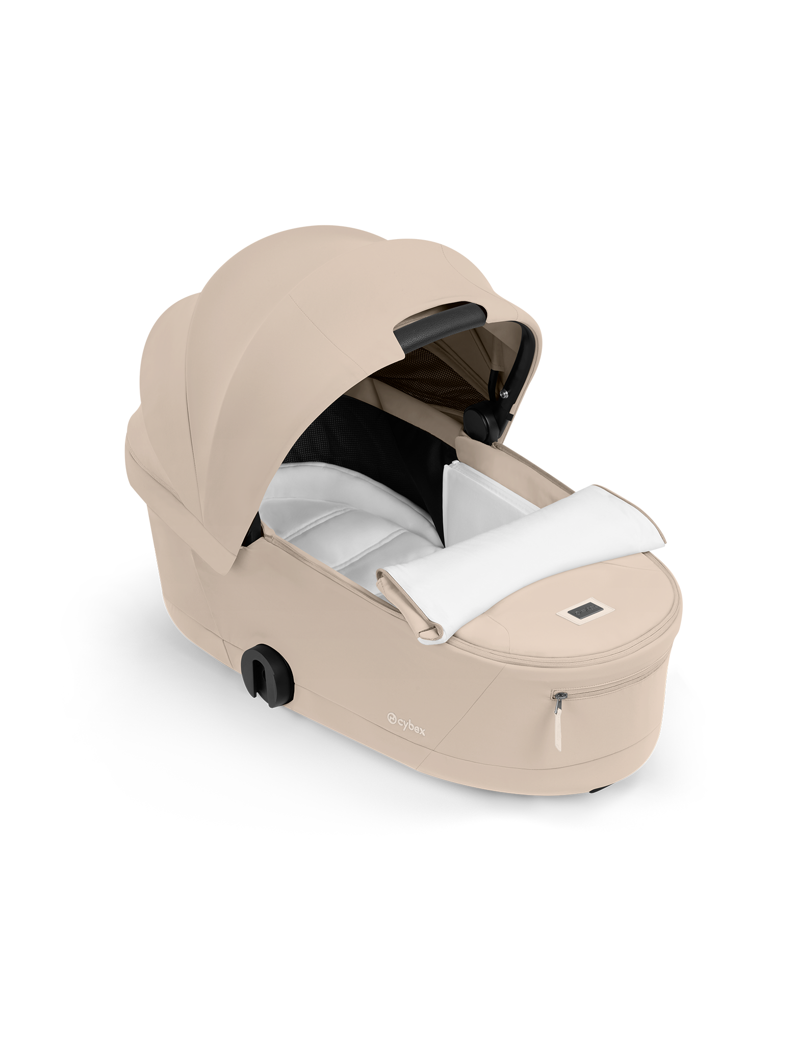 Cybex e-Priam inkl liggedel - Matt Black/Cozy Beige