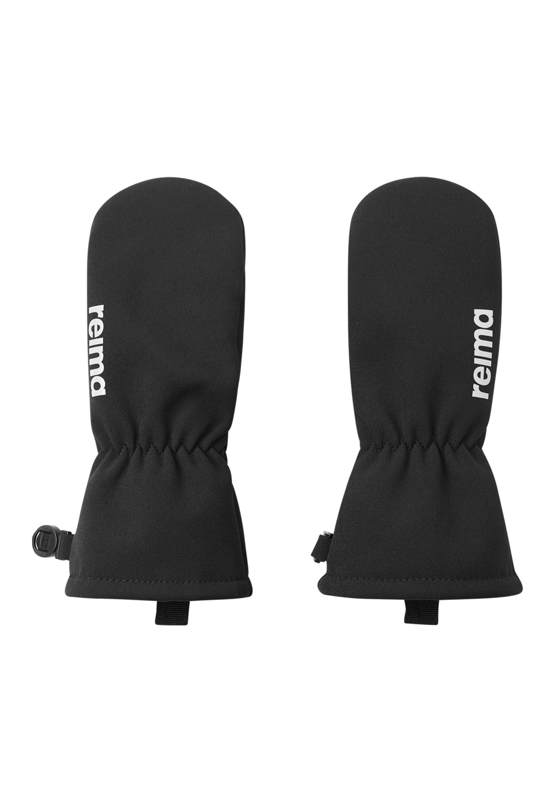Reima Osaten softshell mittens - Black