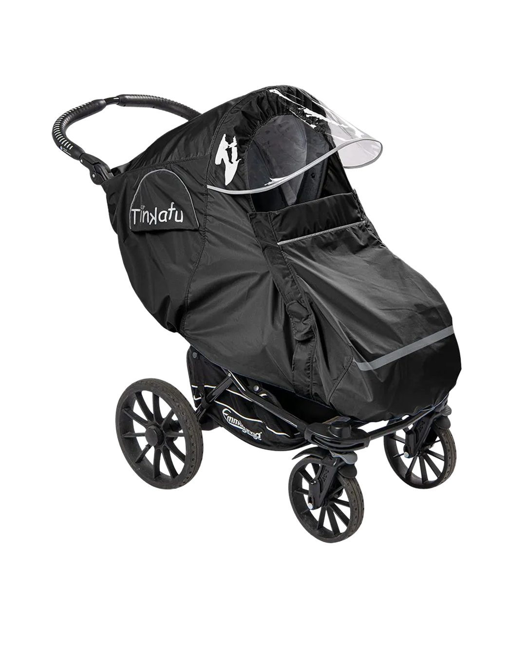 Tinkafu Regn- og vindtrekk - sort