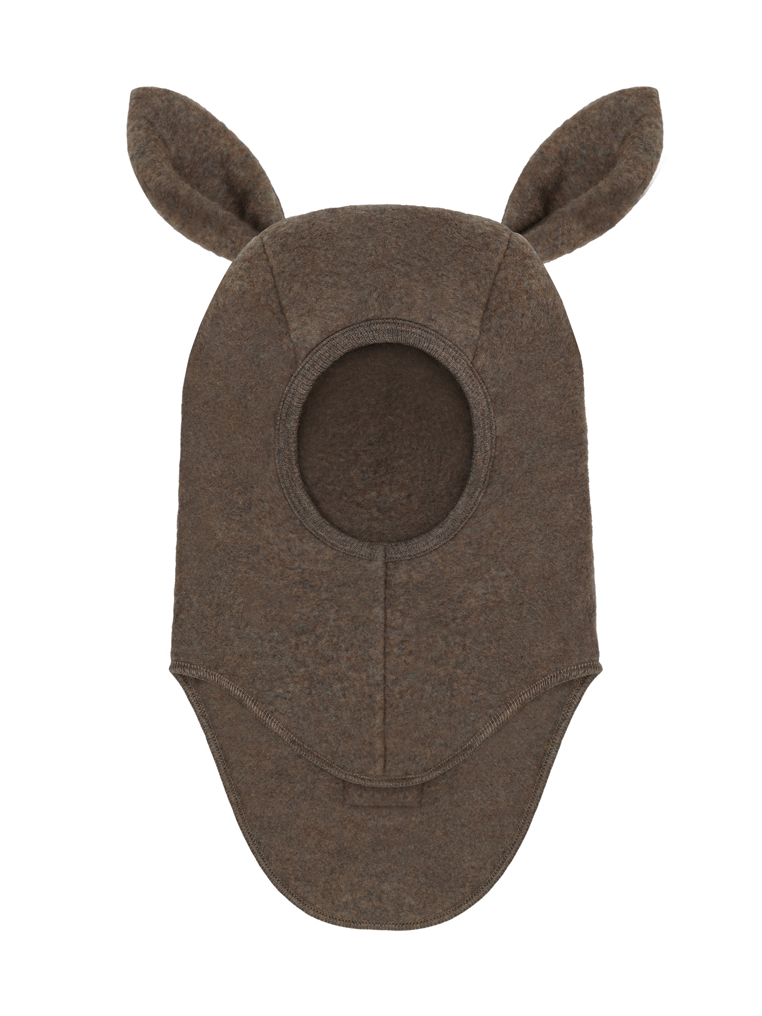 Huttelihut Ears Wool Fleece - Brown Melange