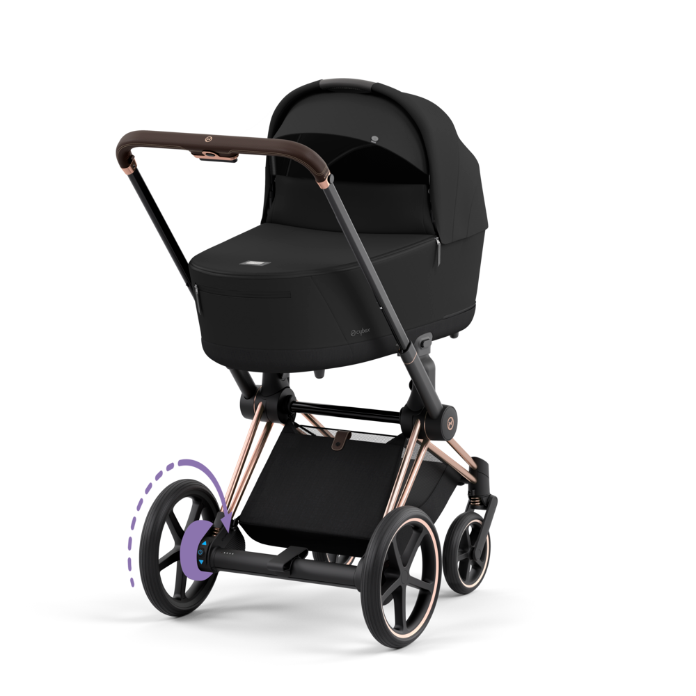 E-Priam inkl. liggedel - sepia black