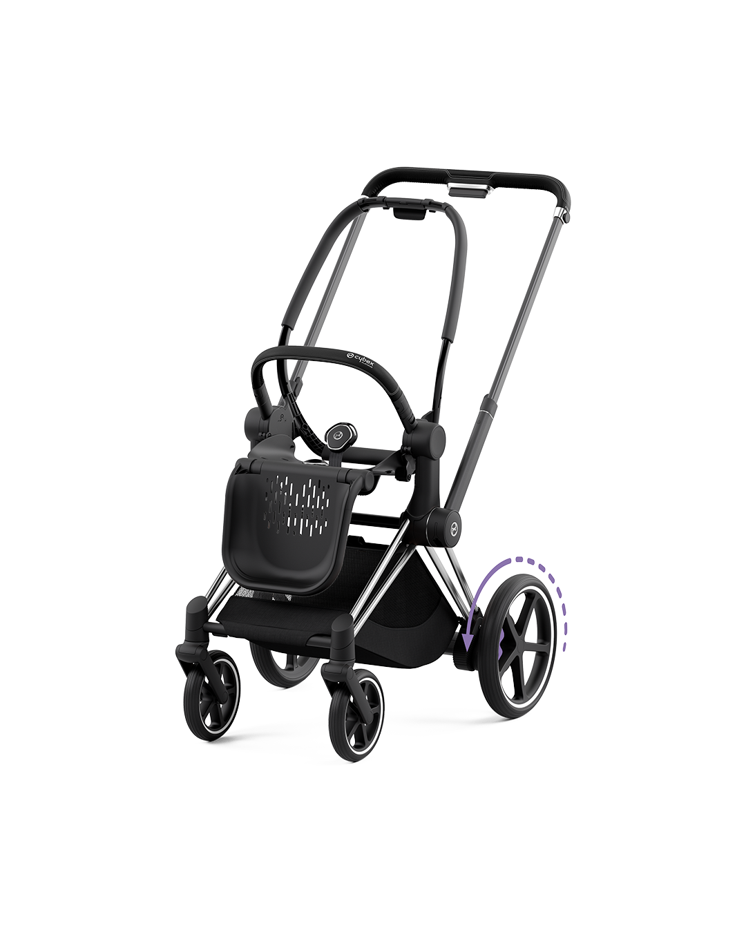 E-Priam inkl. liggedel - Mirage Grey