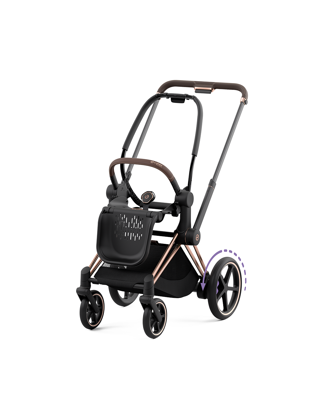 E-Priam inkl. liggedel - Mirage Grey