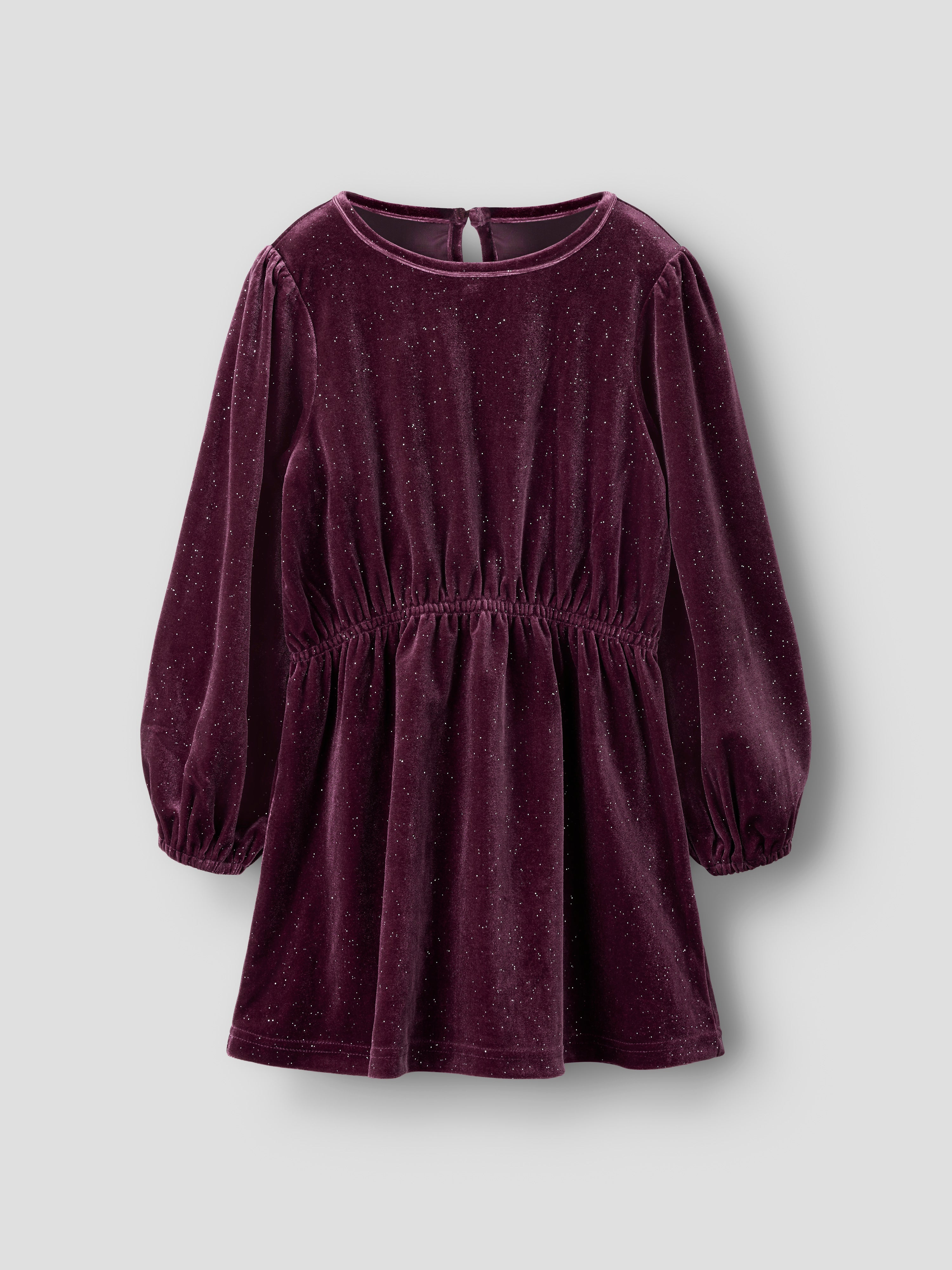 NMFRICYA Short Dress - Burgundy