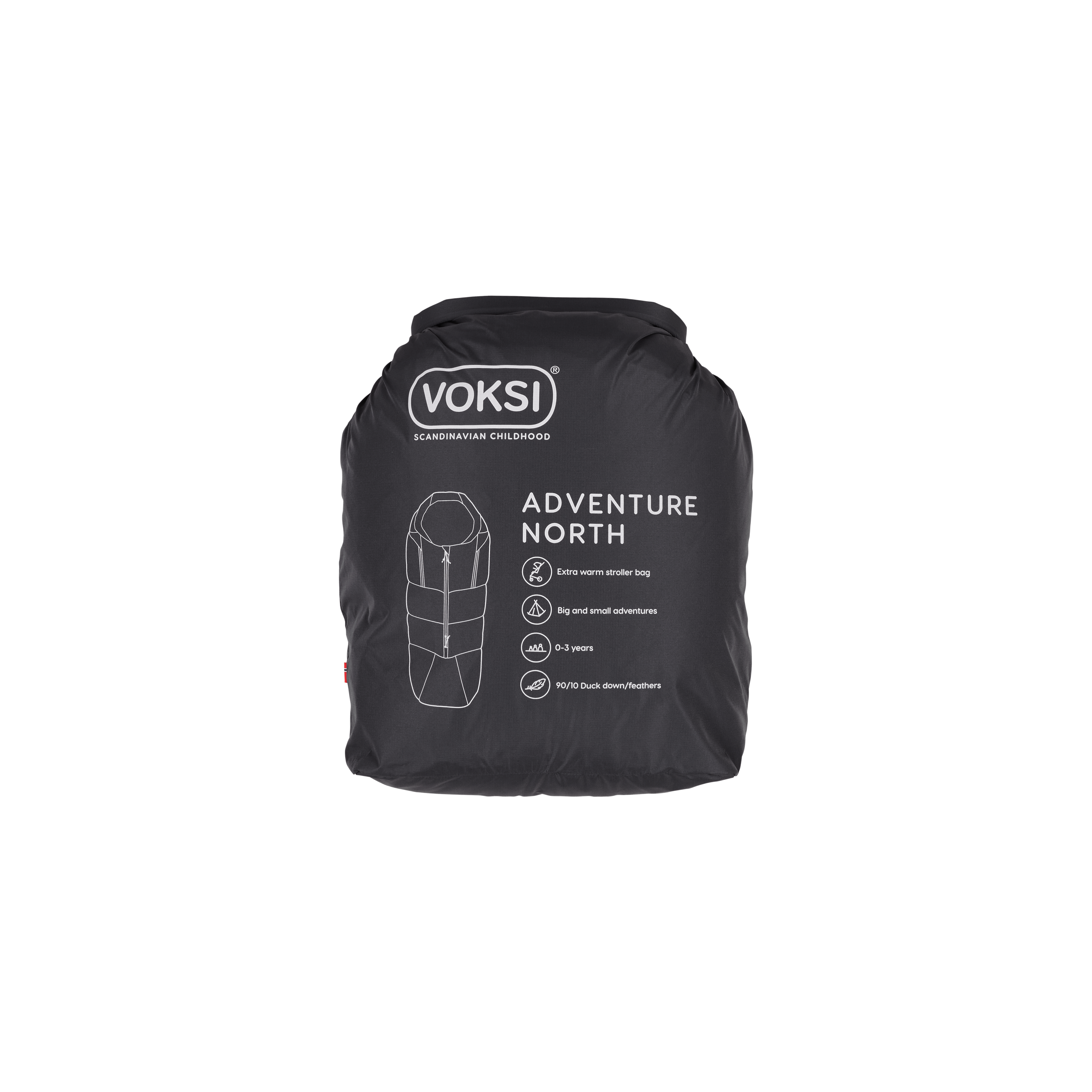 Voksi Adventure North vognpose - Black