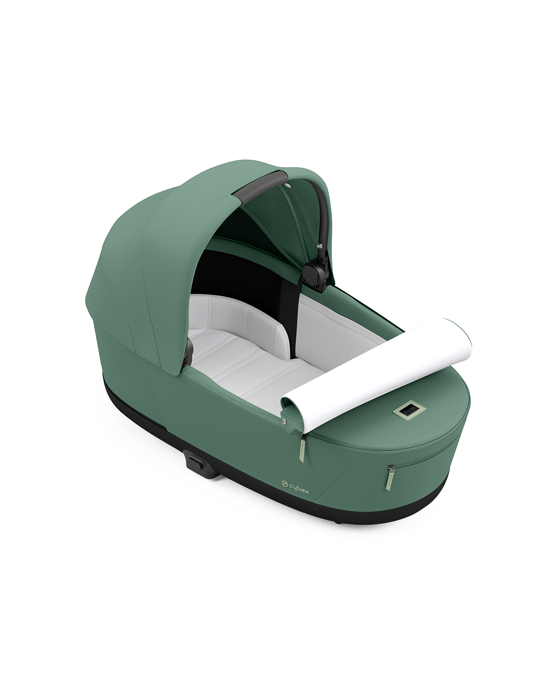 Priam Lux Carry Cot - Leaf Green
