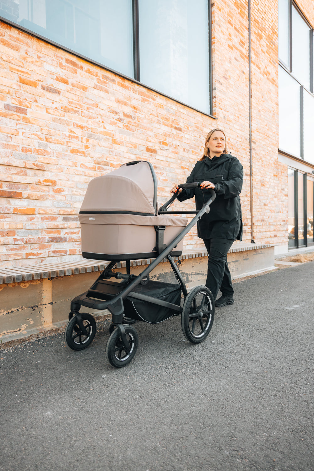 Thule Bassinet - Taupe