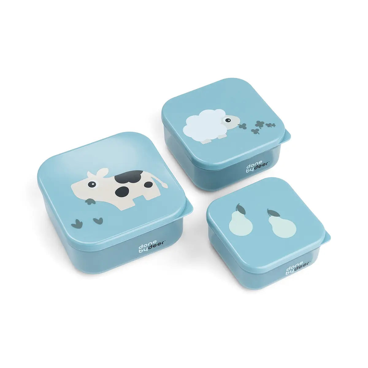 Snack box set 3pcs Tiny farm