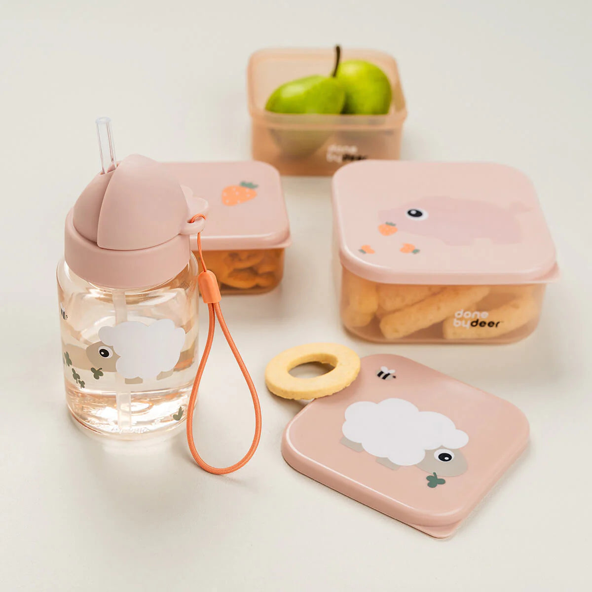 Straw bottle Tiny farm