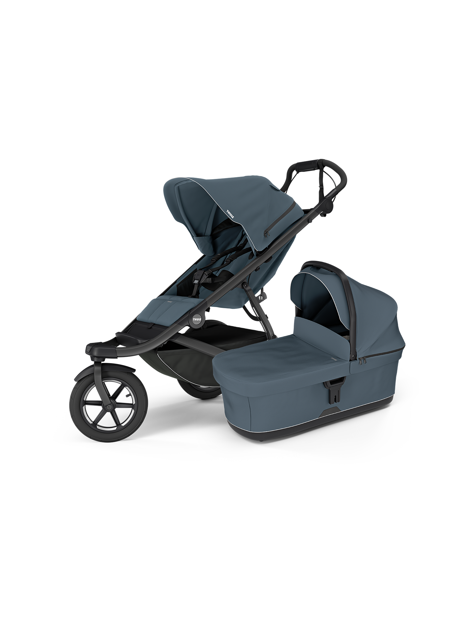 Thule Urban Glide 3 inkl Bassinet - Darkest Blue