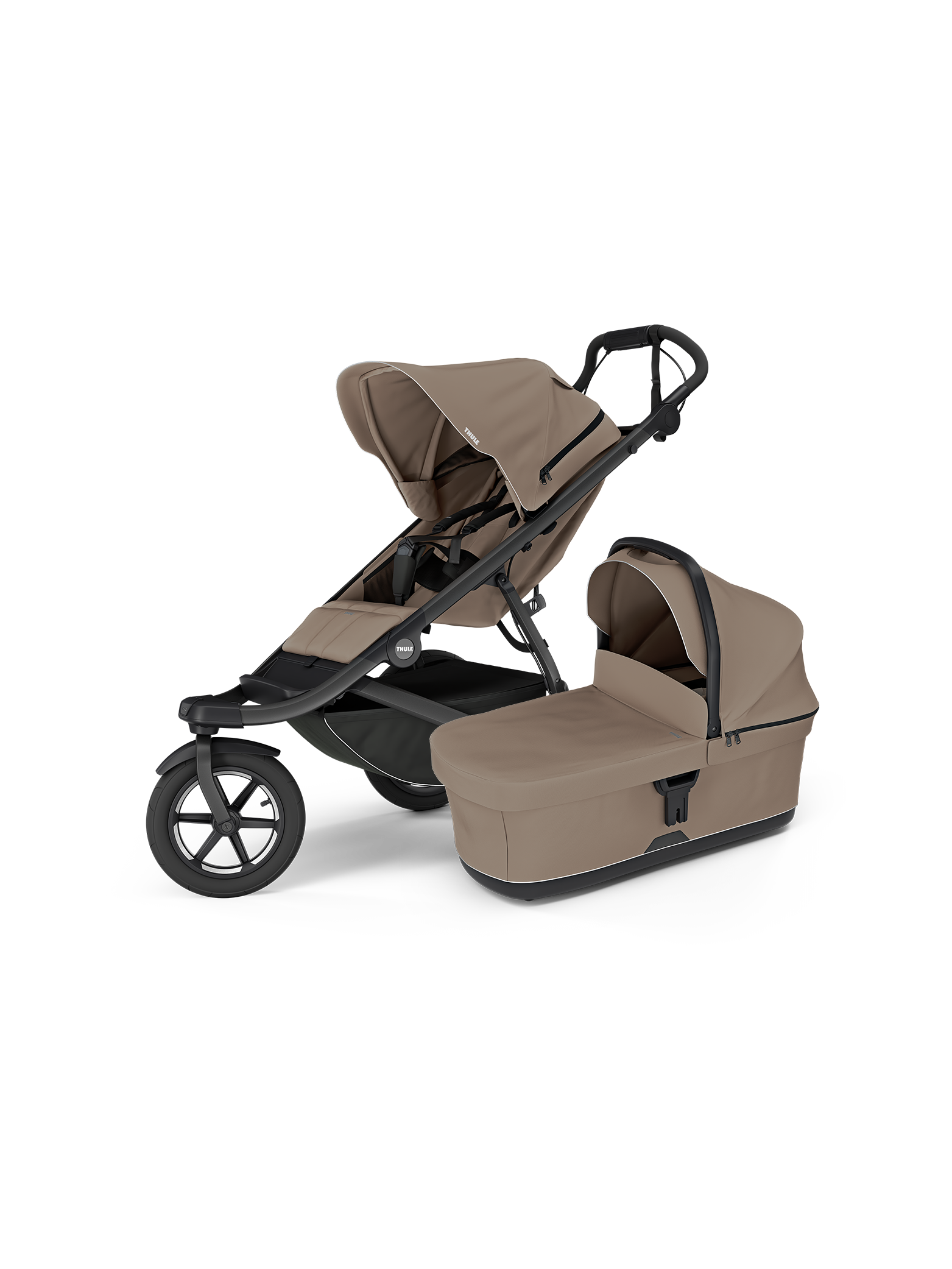 Thule Urban Glide 3 inkl Bassinet - Tinted Taupe