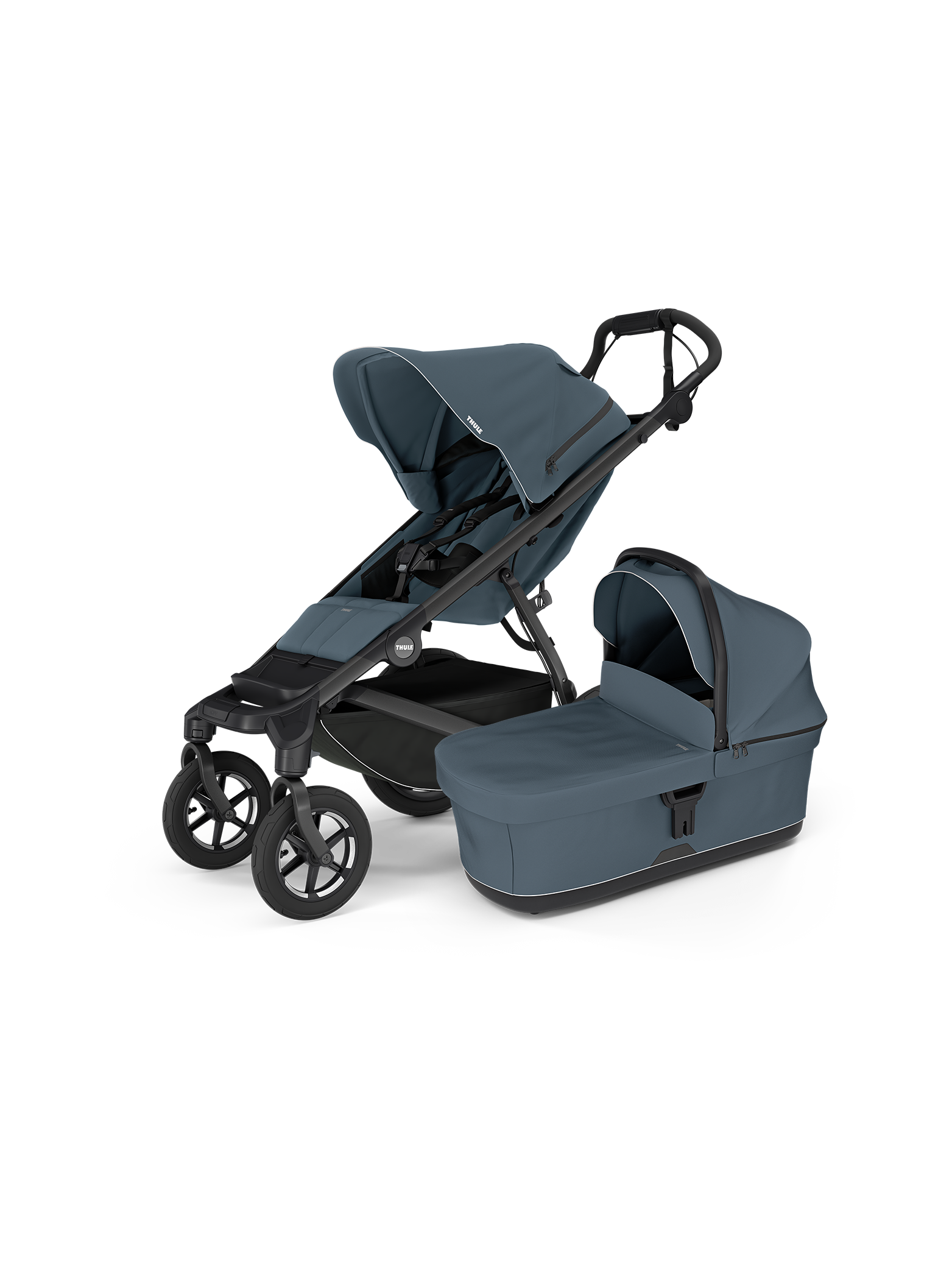 Thule Urban Glide 4 inkl Bassinet - Darkest Blue