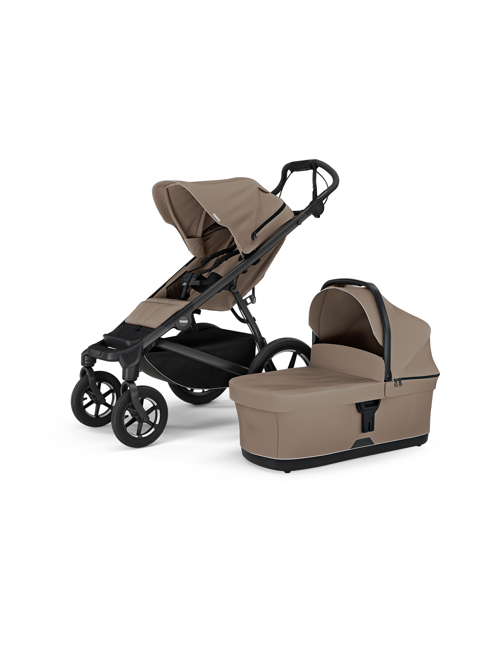 Thule Urban Glide 4 inkl Bassinet - Tinted Taupe