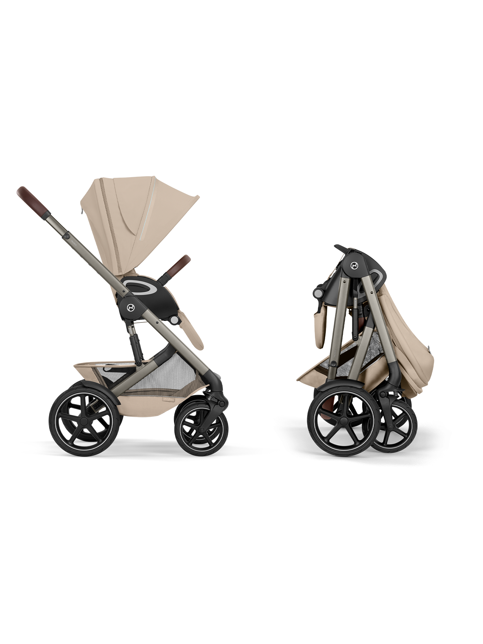Cybex Talos S Lux inkl. brettbar liggedel - Almond Beige