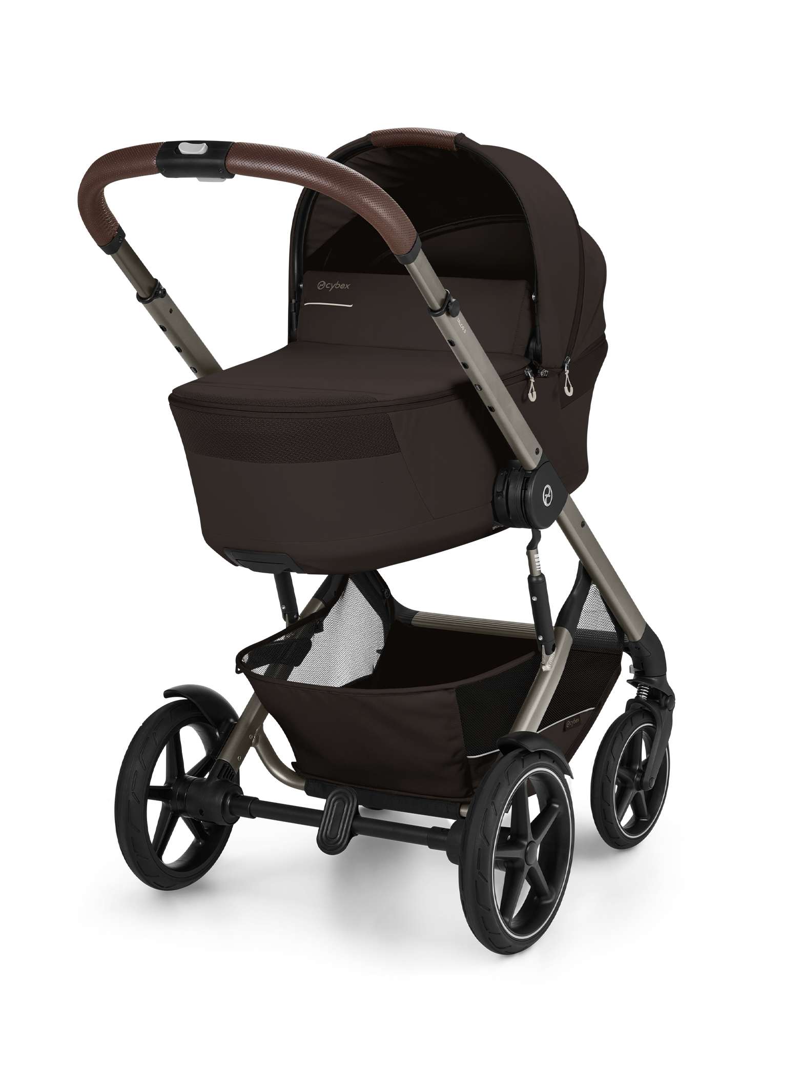 Cybex Talos S Lux inkl. brettbar liggedel - Chocolate Brown