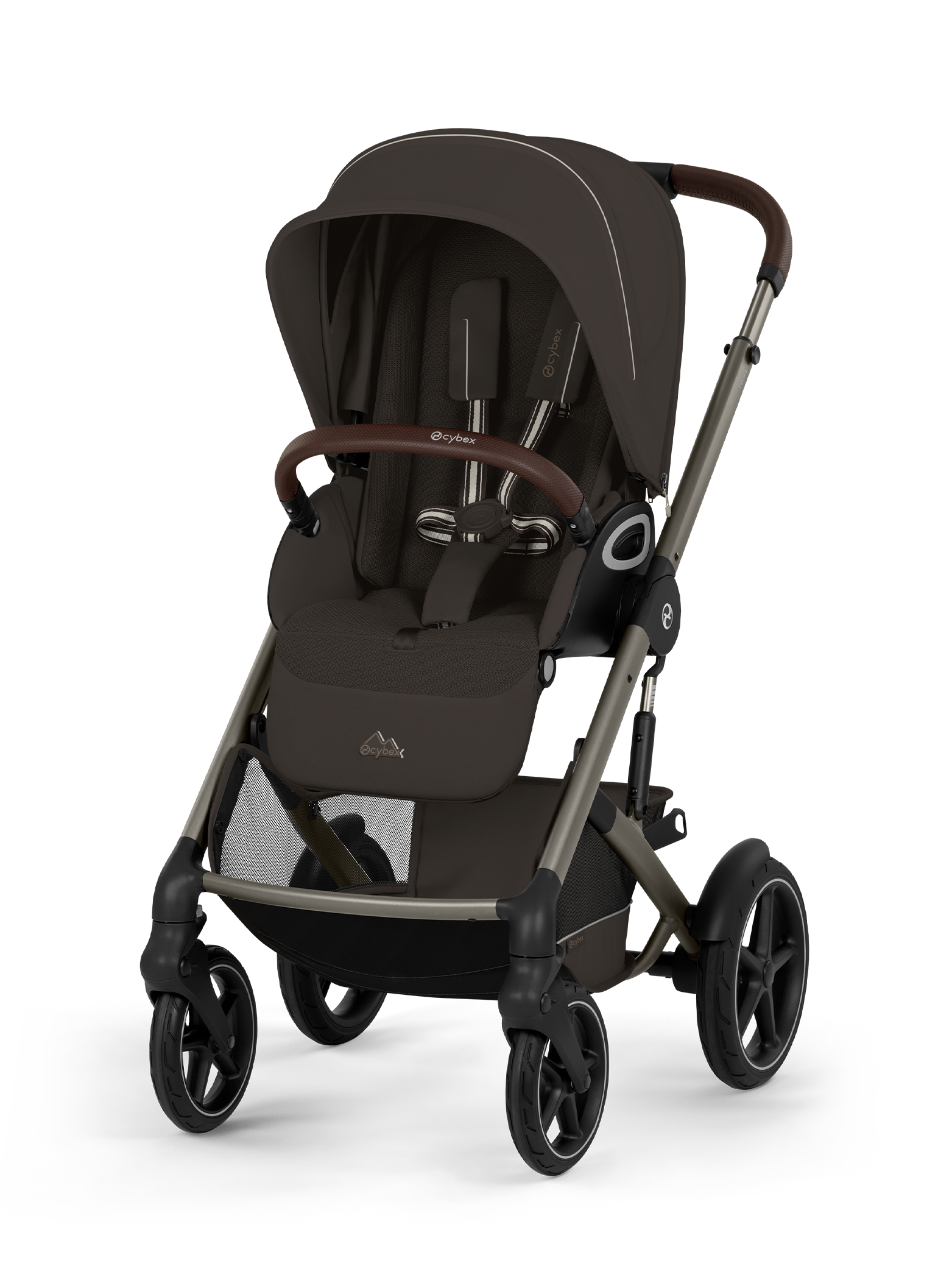 Cybex Talos S Lux inkl. brettbar liggedel - Chocolate Brown