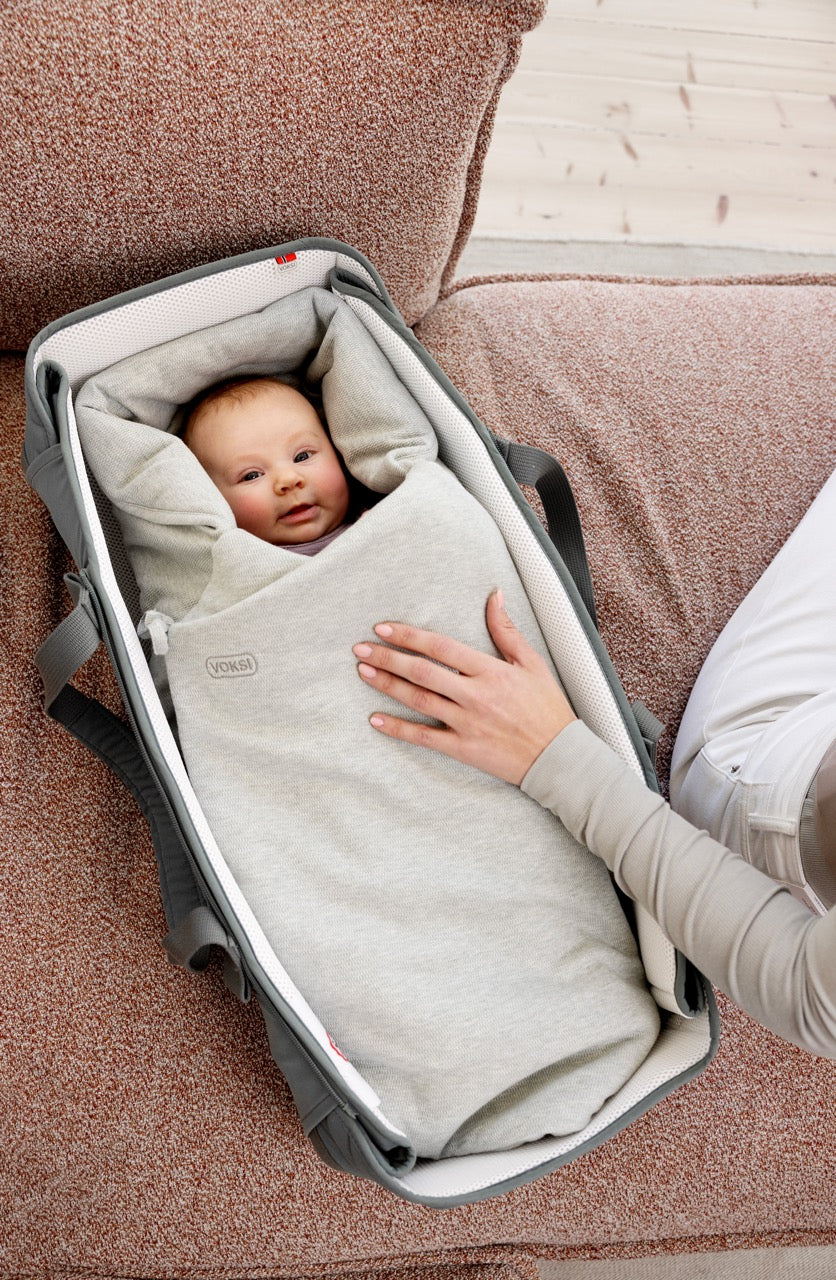 Voksi Wool Wrap - Misty Green