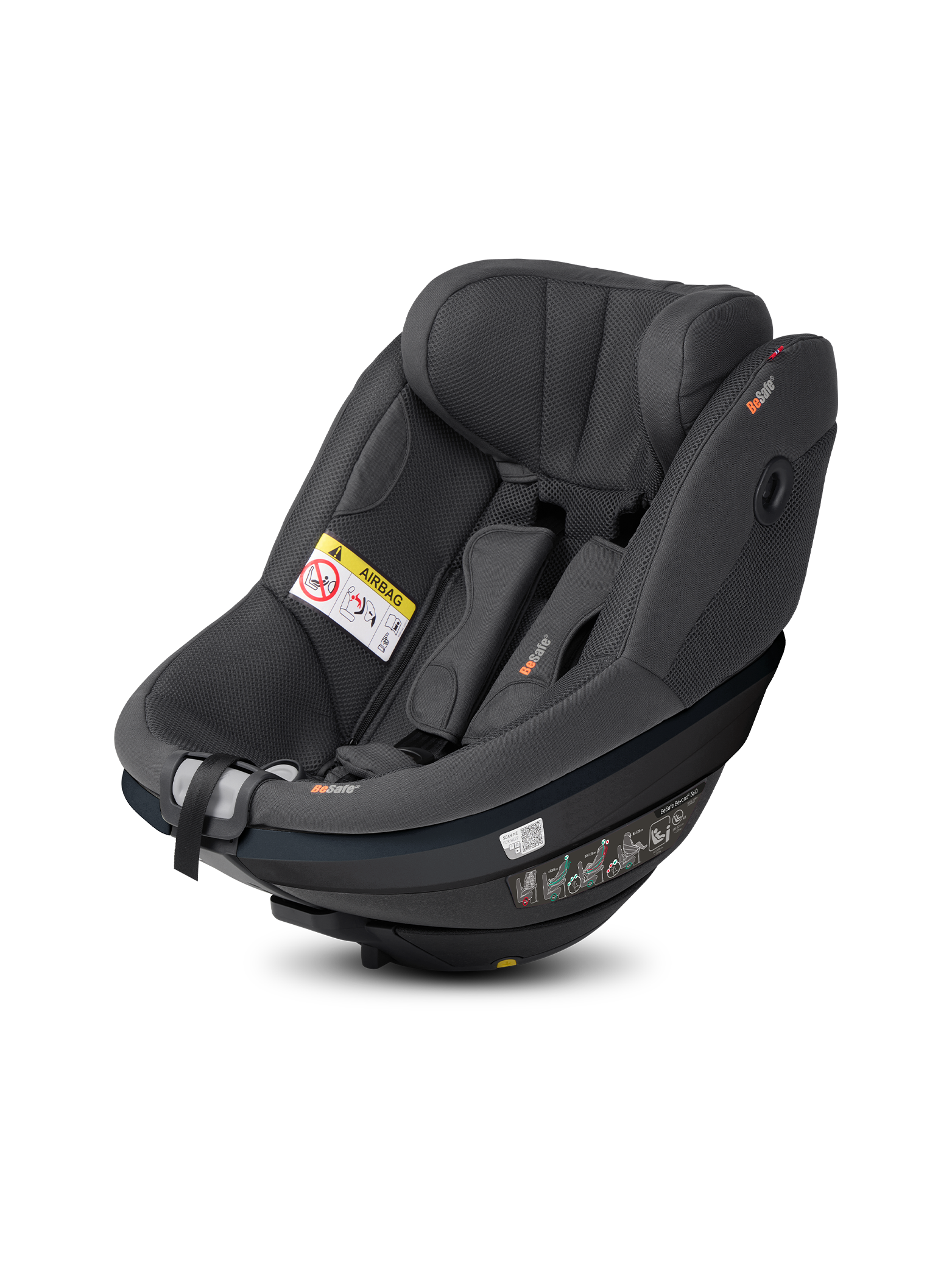 Besafe Beyond² 360 - Anthracite Mesh