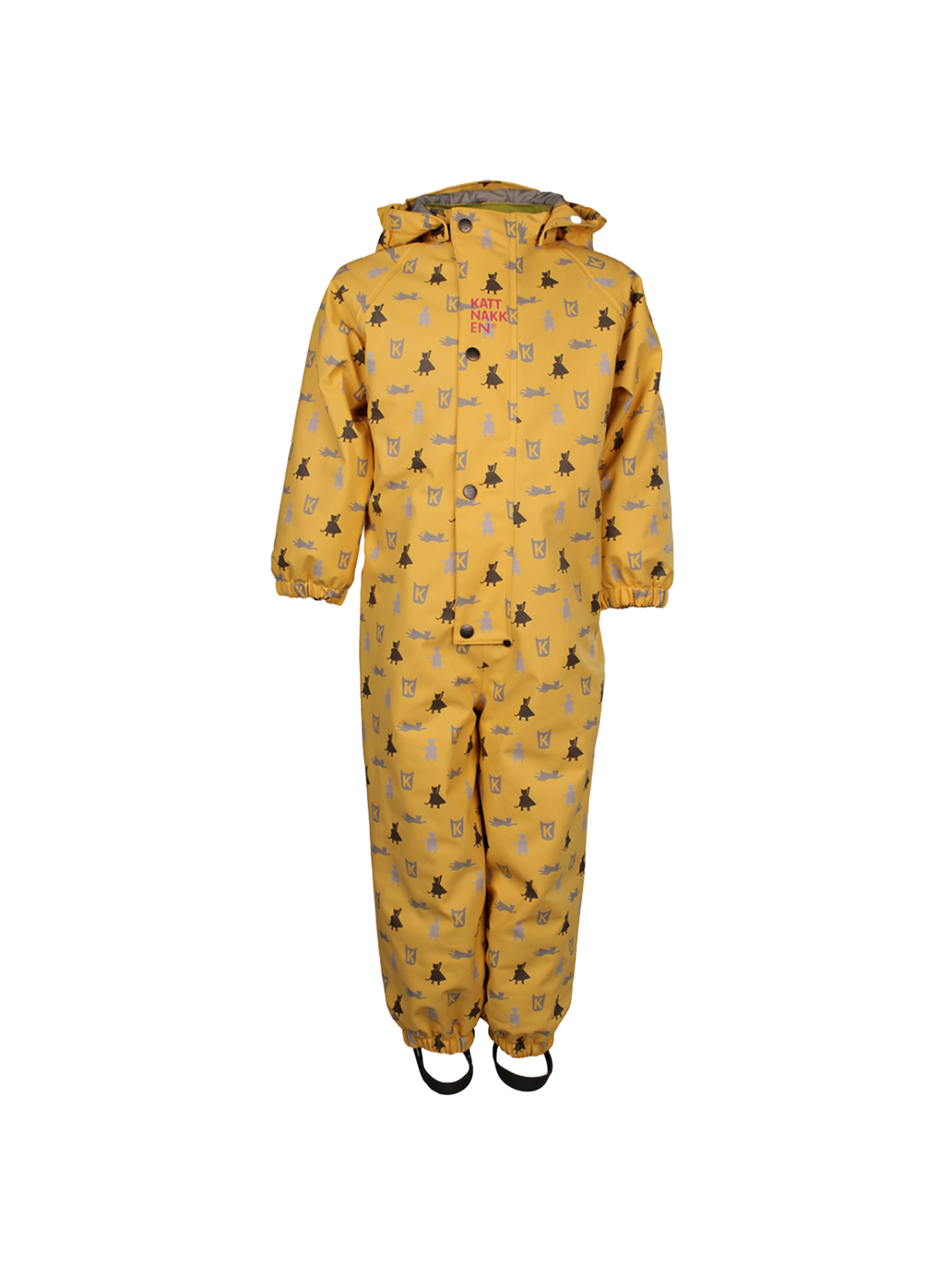 Kattnakken Heilårsregndress Hagl - Bananskum